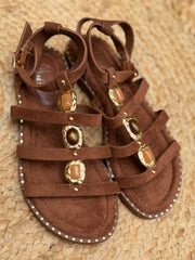 Sandales- LUNA - Marron