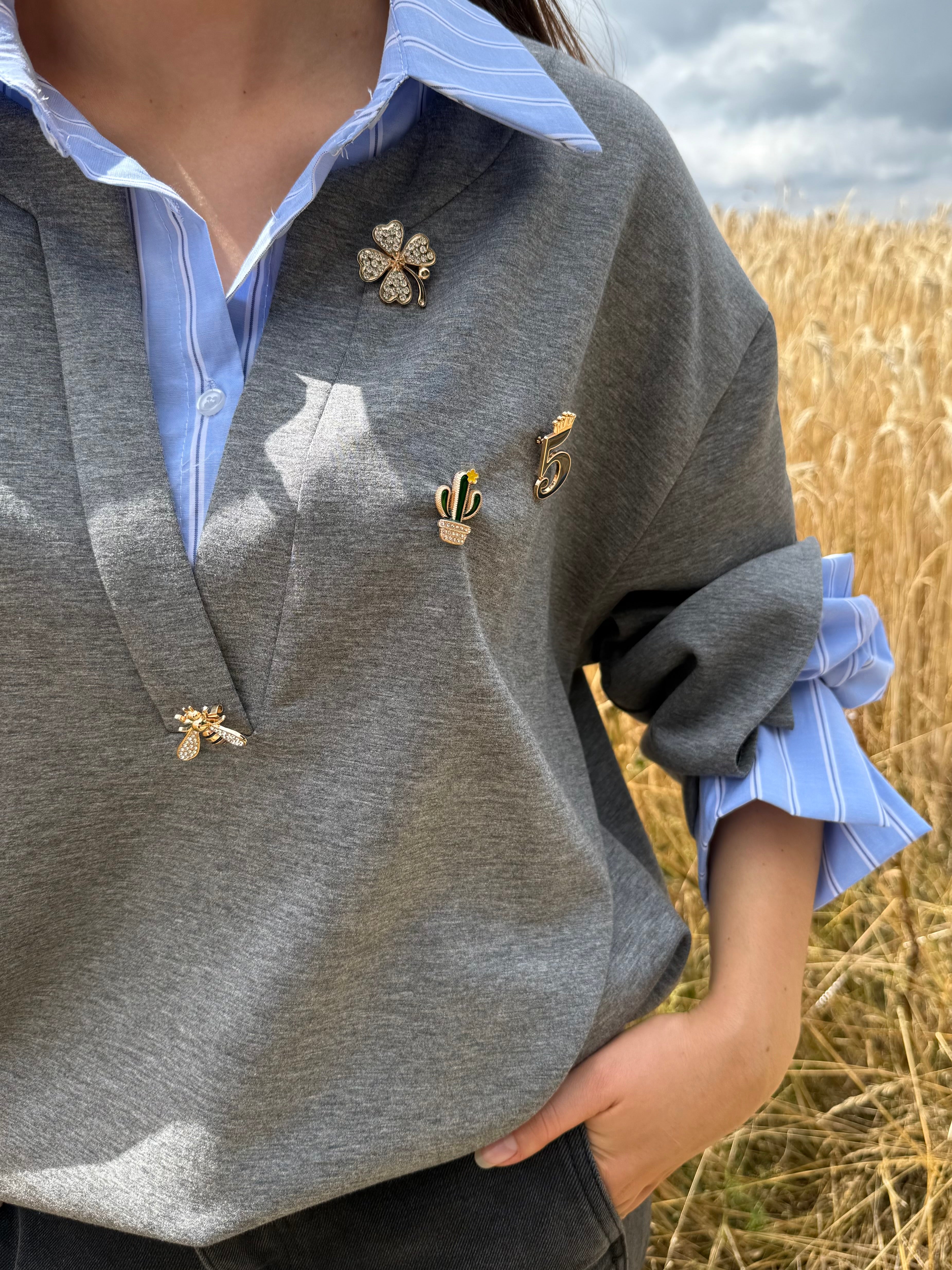 Sweat | CELIANE | Gris