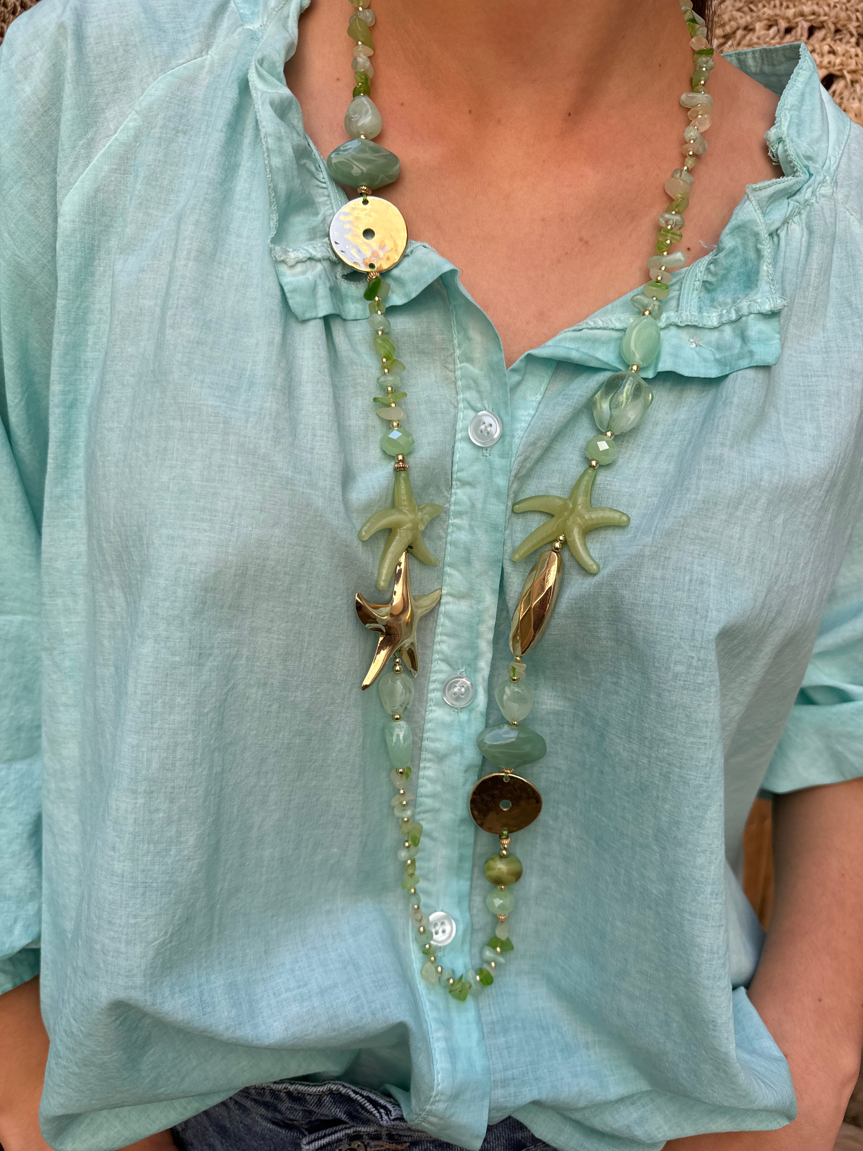 Collier | SOLEILA | Vert