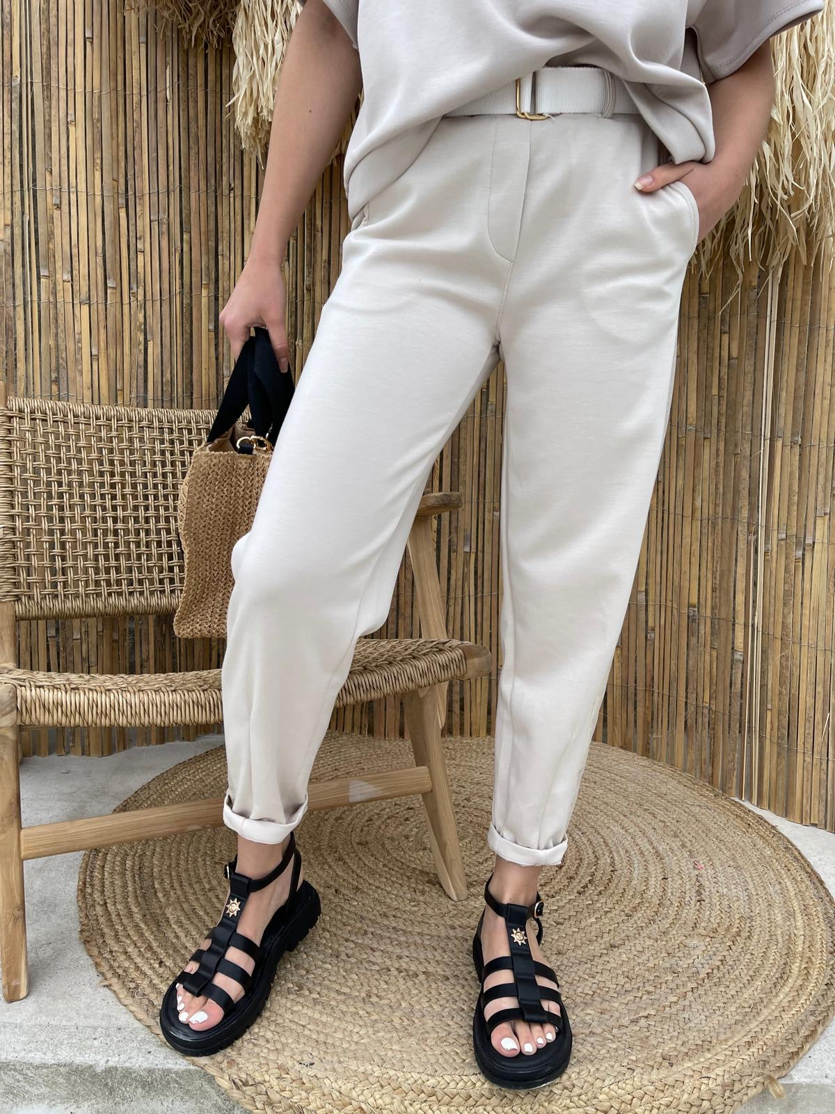 Pantalon | VIOLETTE | Beige