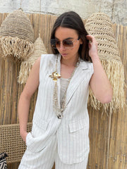Gilet | ALYA | Beige