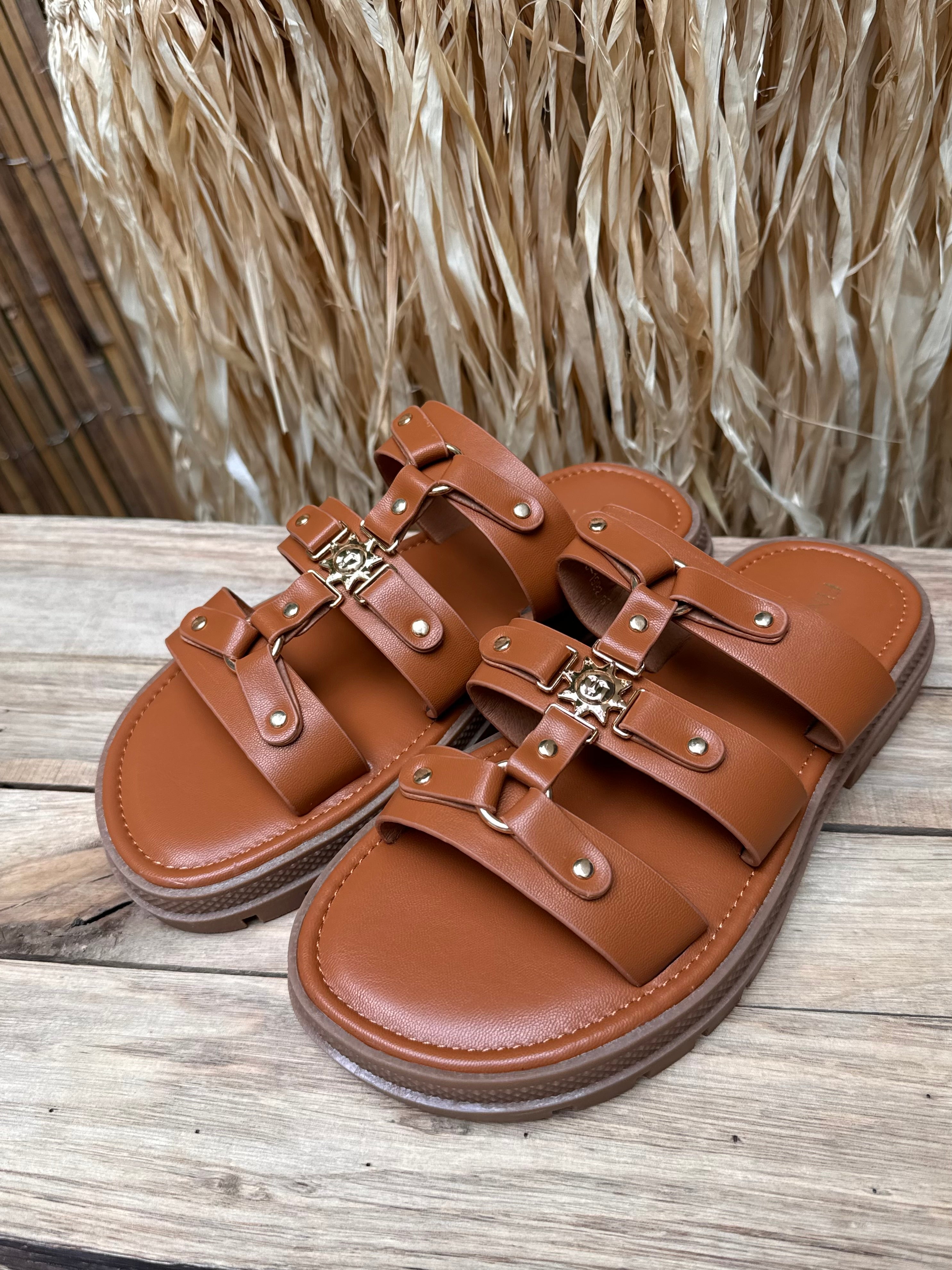 Sandales | AMAIA | Camel