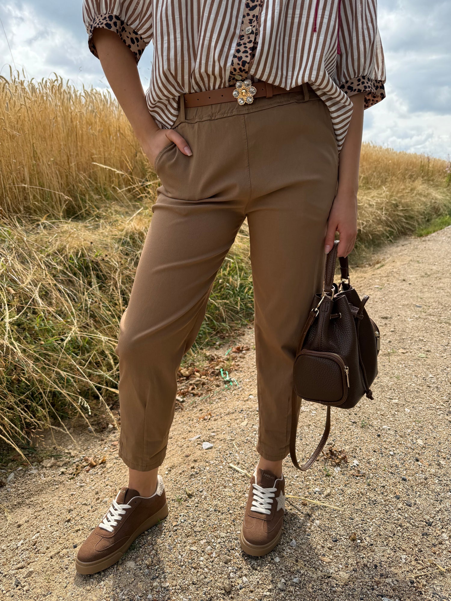 Pantalon | ROSALIE | Camel