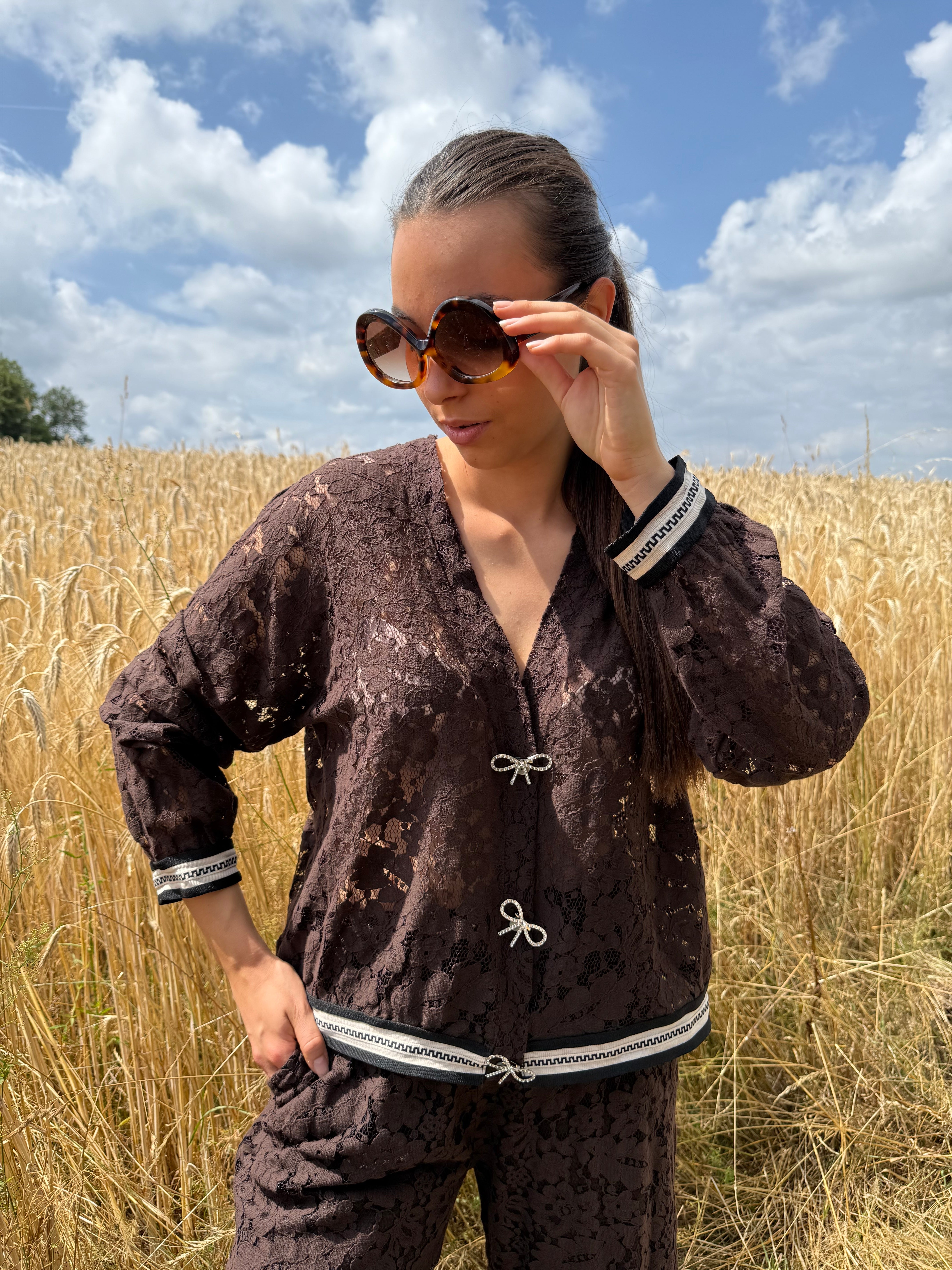 Veste | MARJOLAINE | Marron