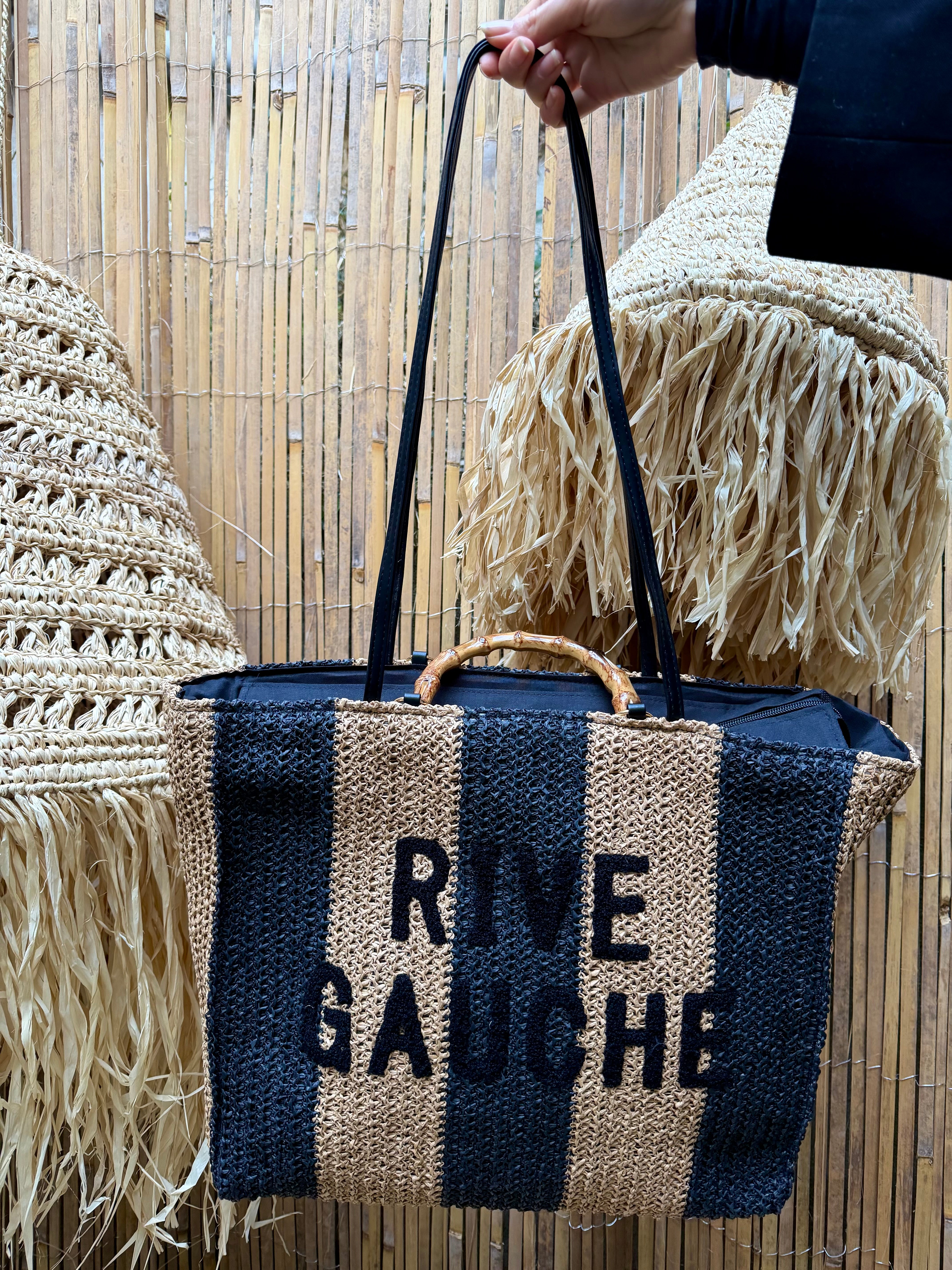 Sac | ORINA | Noir & Beige