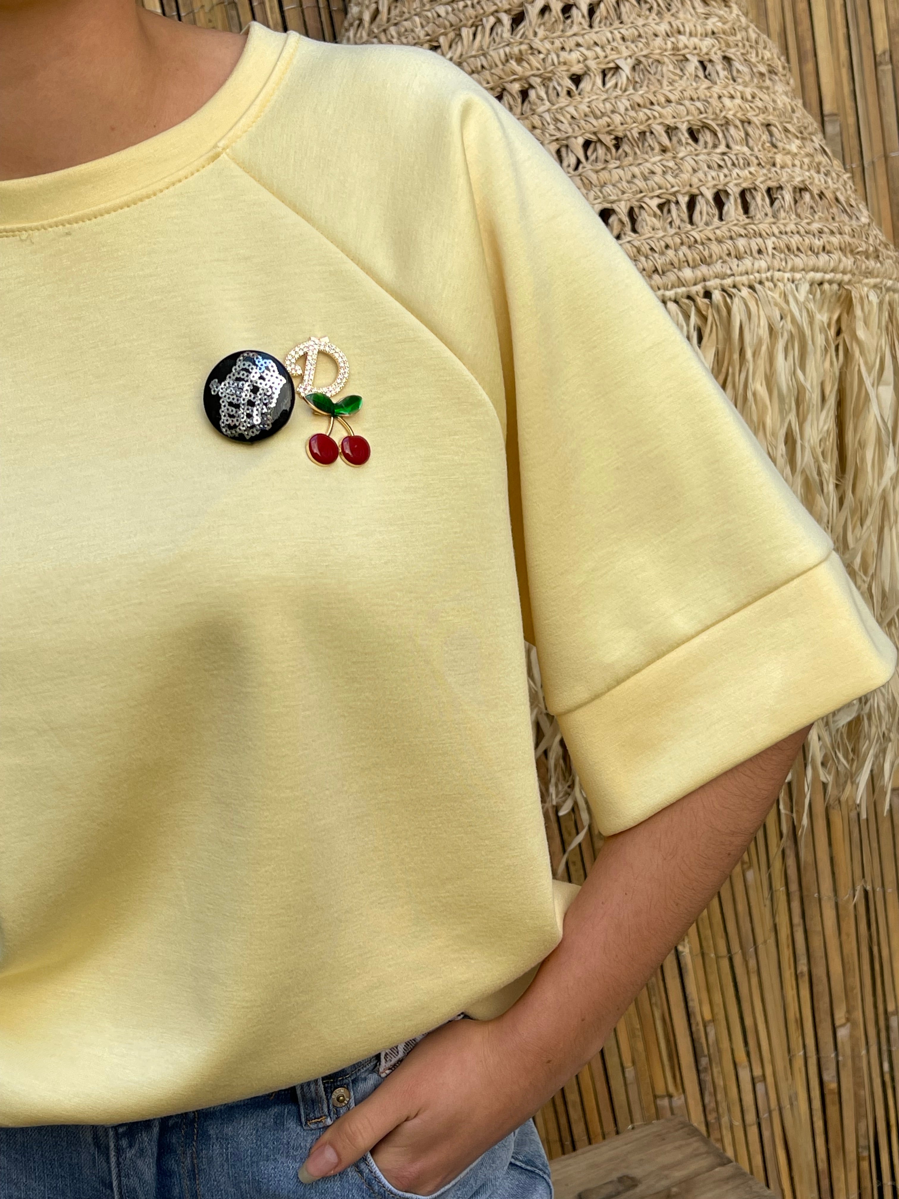Sweat | PASTILLE | Jaune