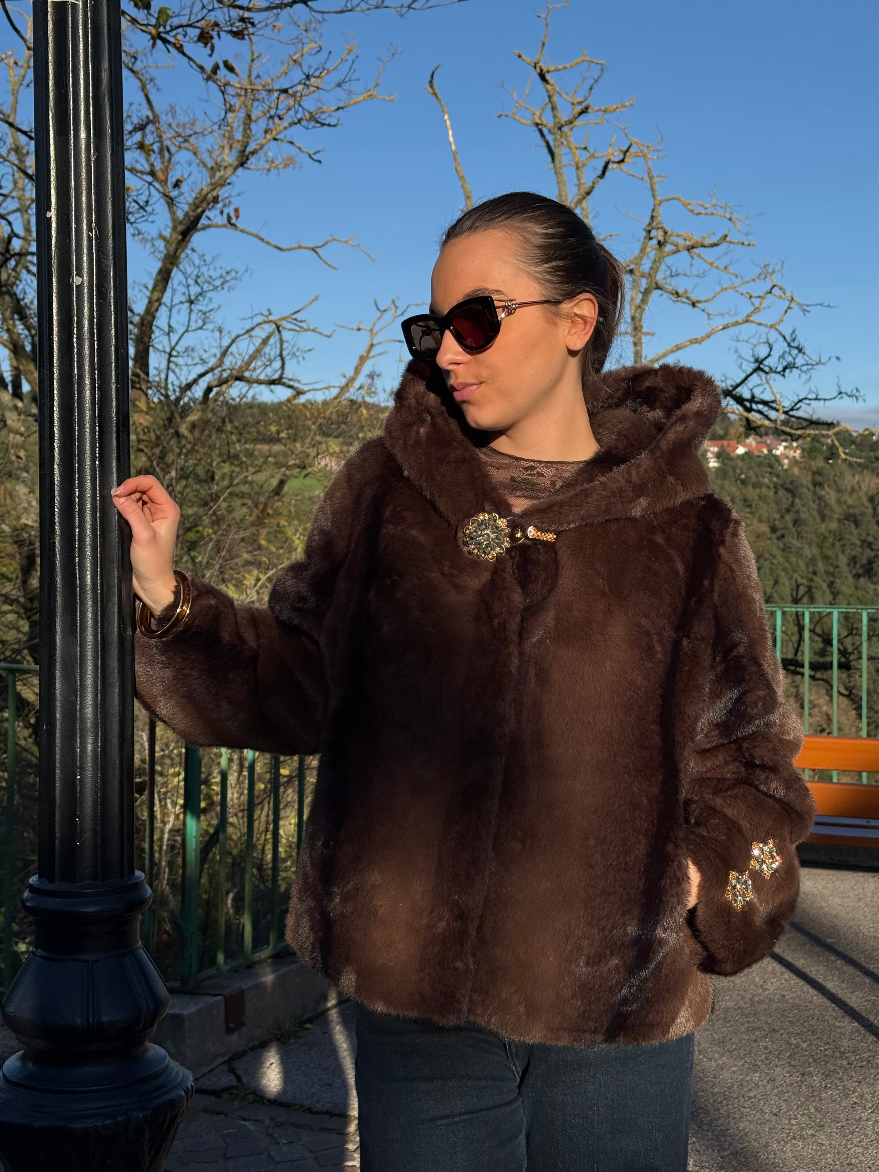 Veste | NINA | Chocolat