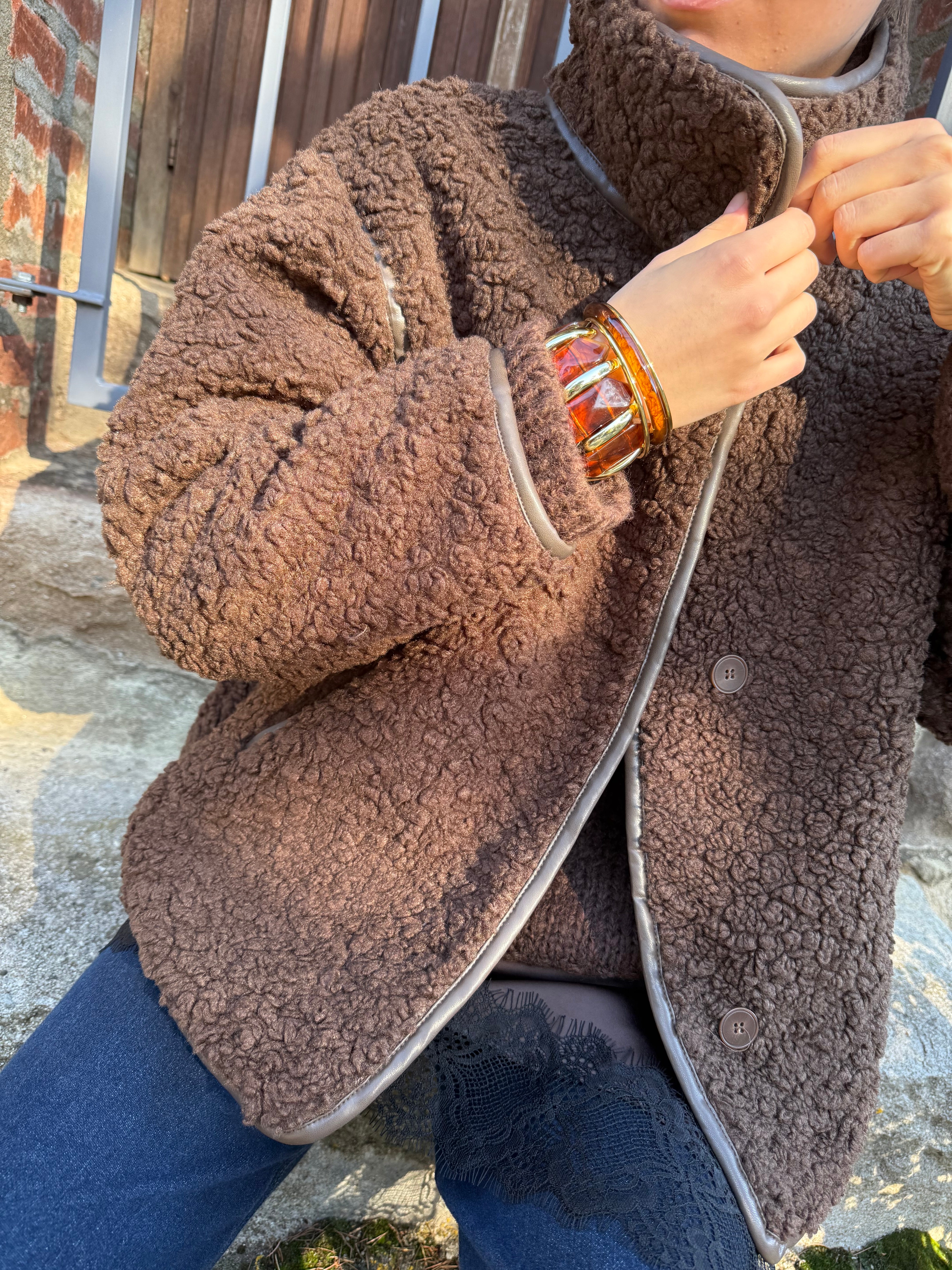 Veste | EDEN | Chocolat