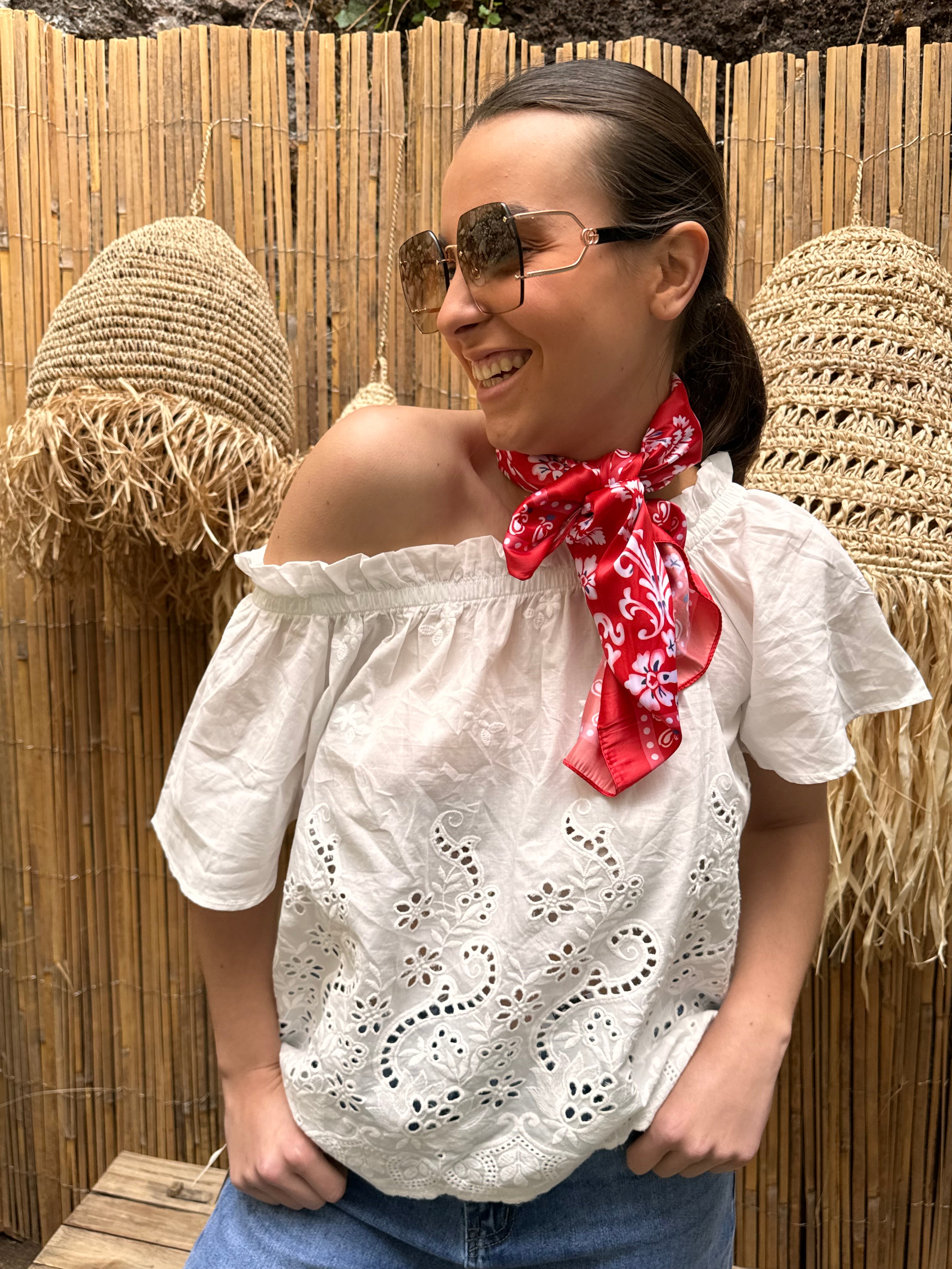 Blouse | OLYNA | Écru
