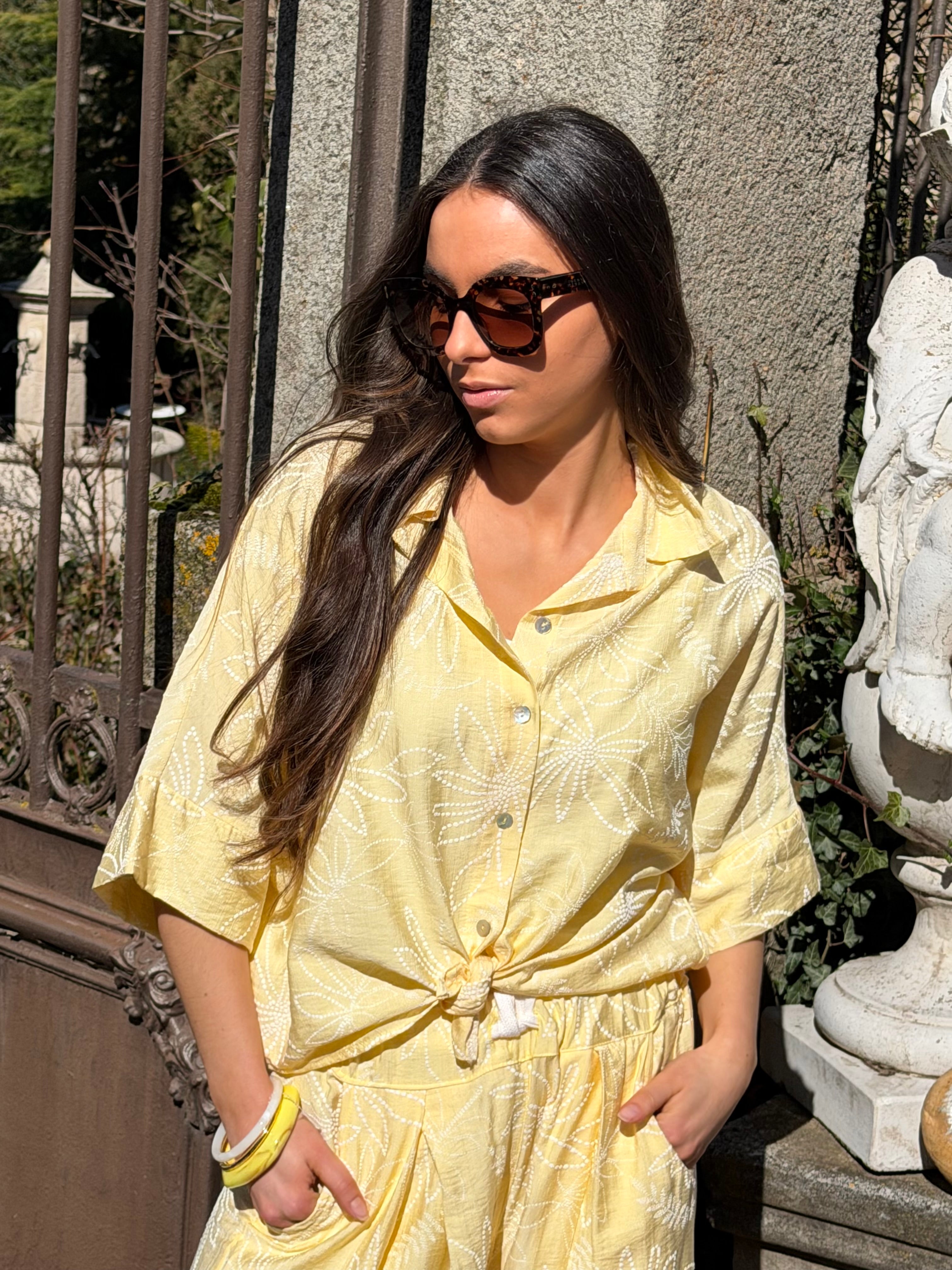Blouse | OPALINE | Jaune