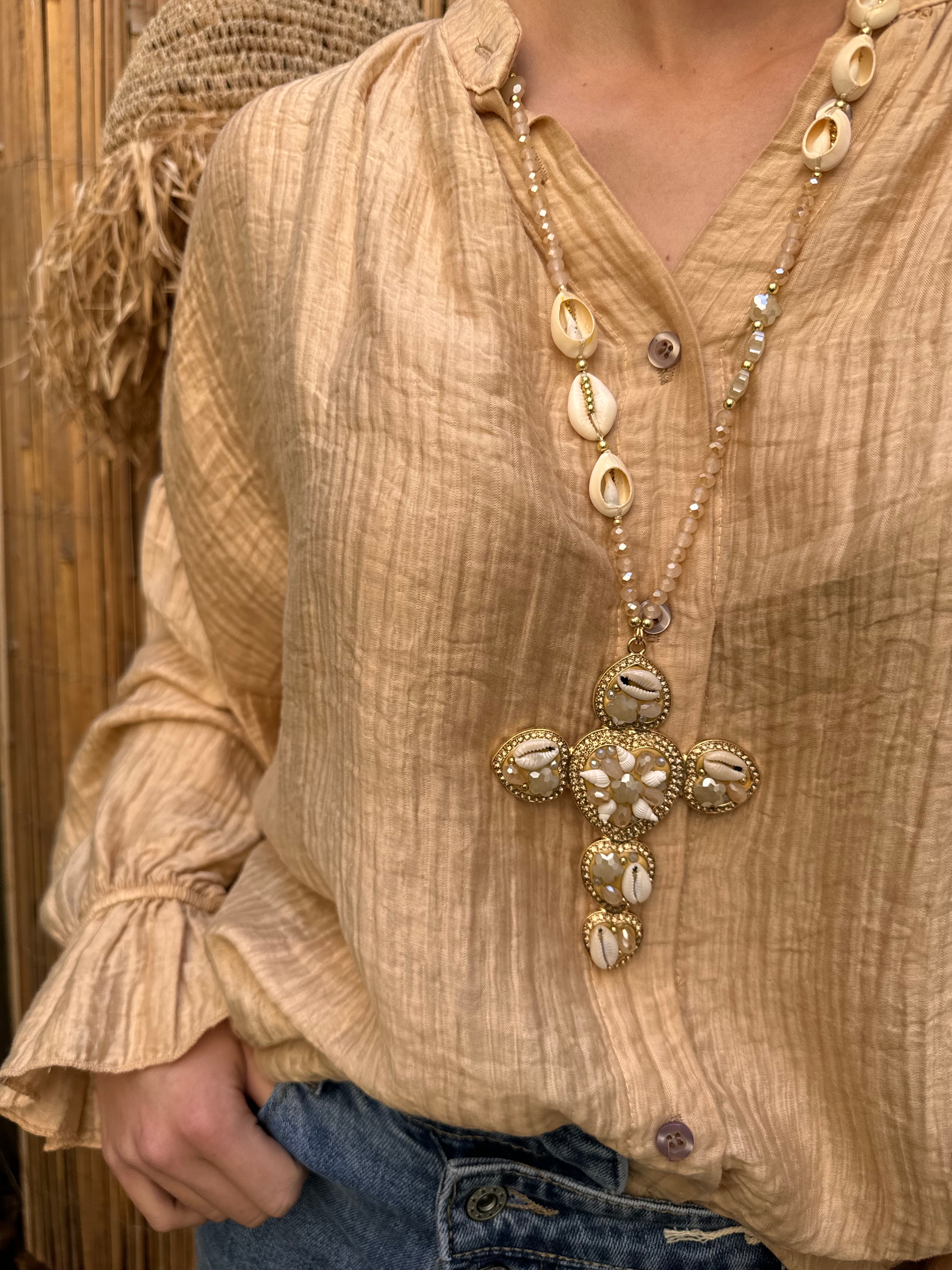 Collier | JOYA | Beige