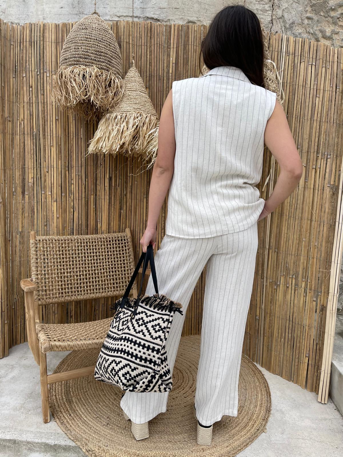 Pantalon | FÉLICIE | Beige