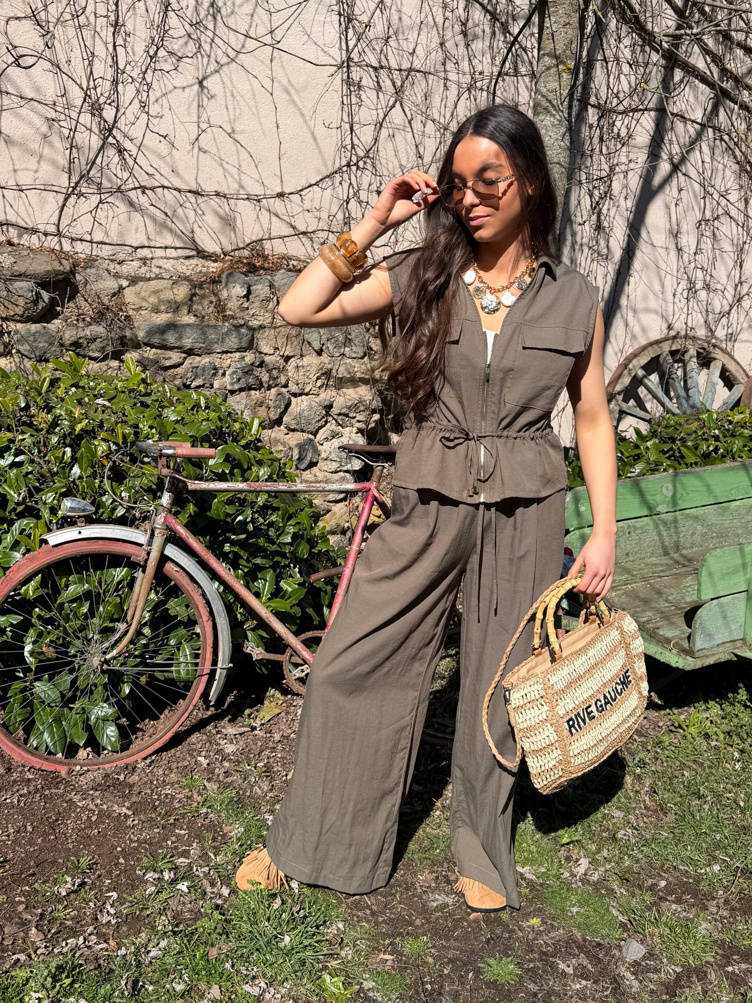 Pantalon | VIREO | Kaki