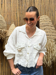 Chemise | ISAËLLE | Blanche