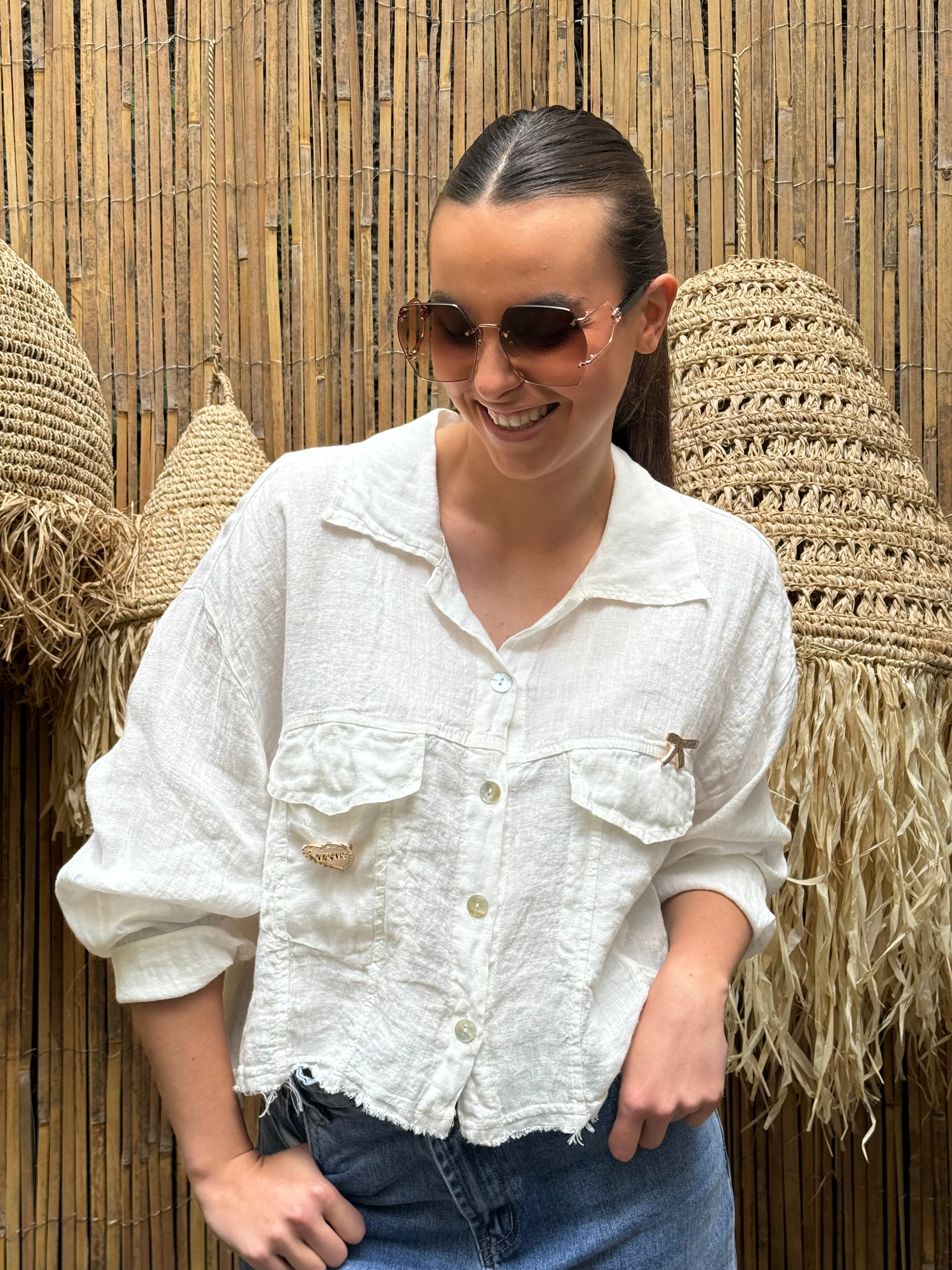 Chemise | ISAËLLE | Blanche