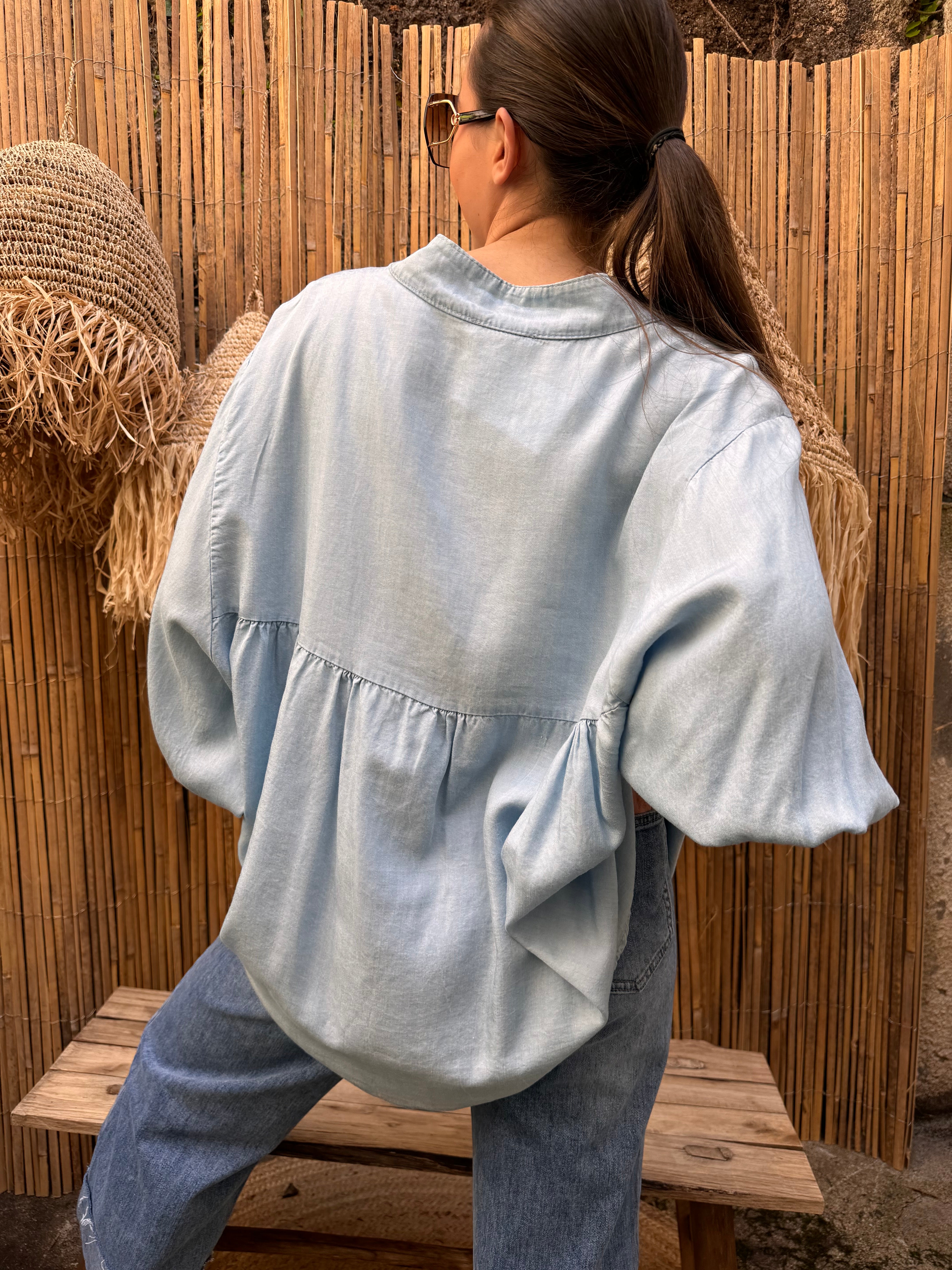 Blouse | NAIA | Bleu