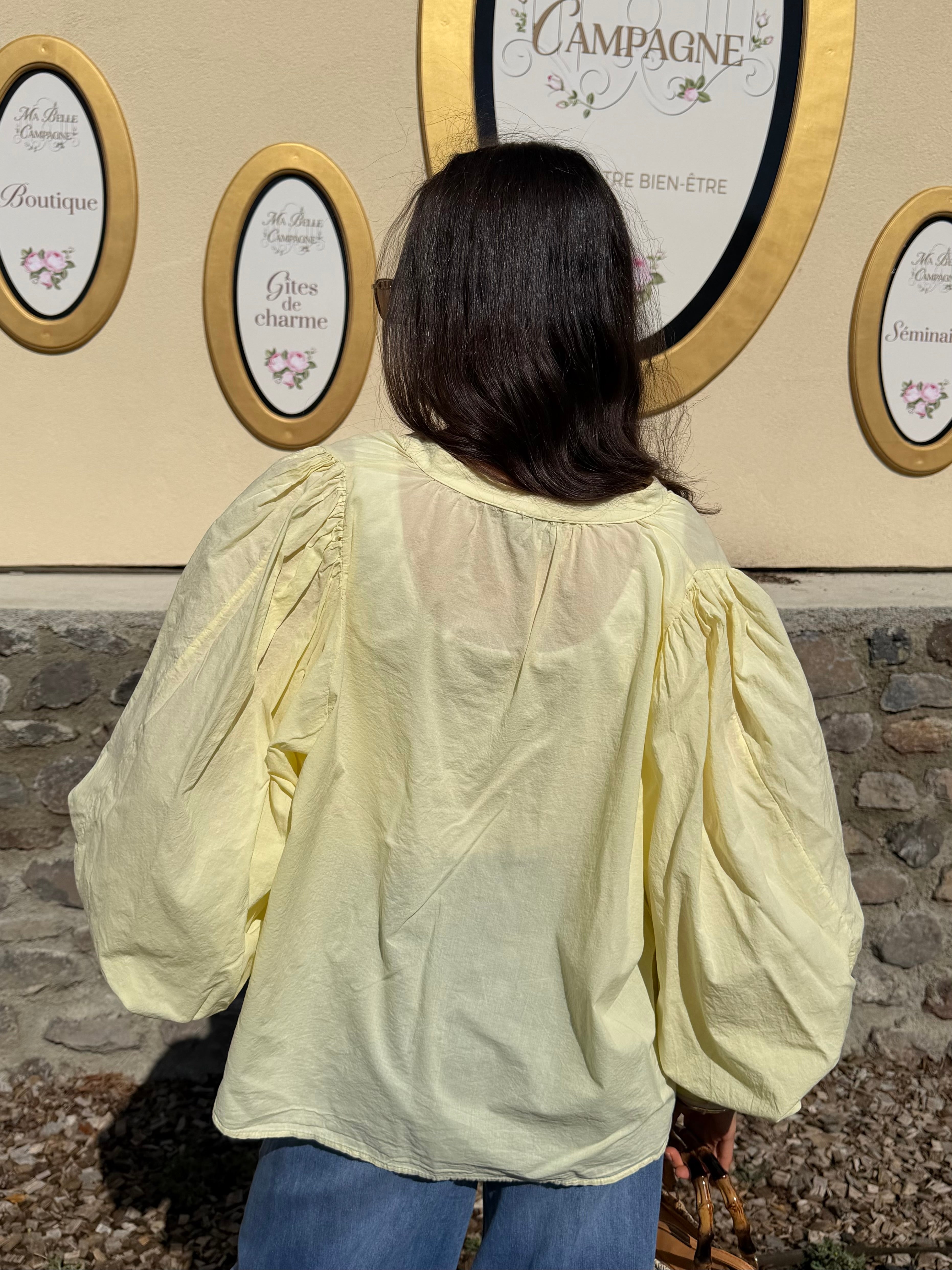 Blouse | AZALEE | Jaune