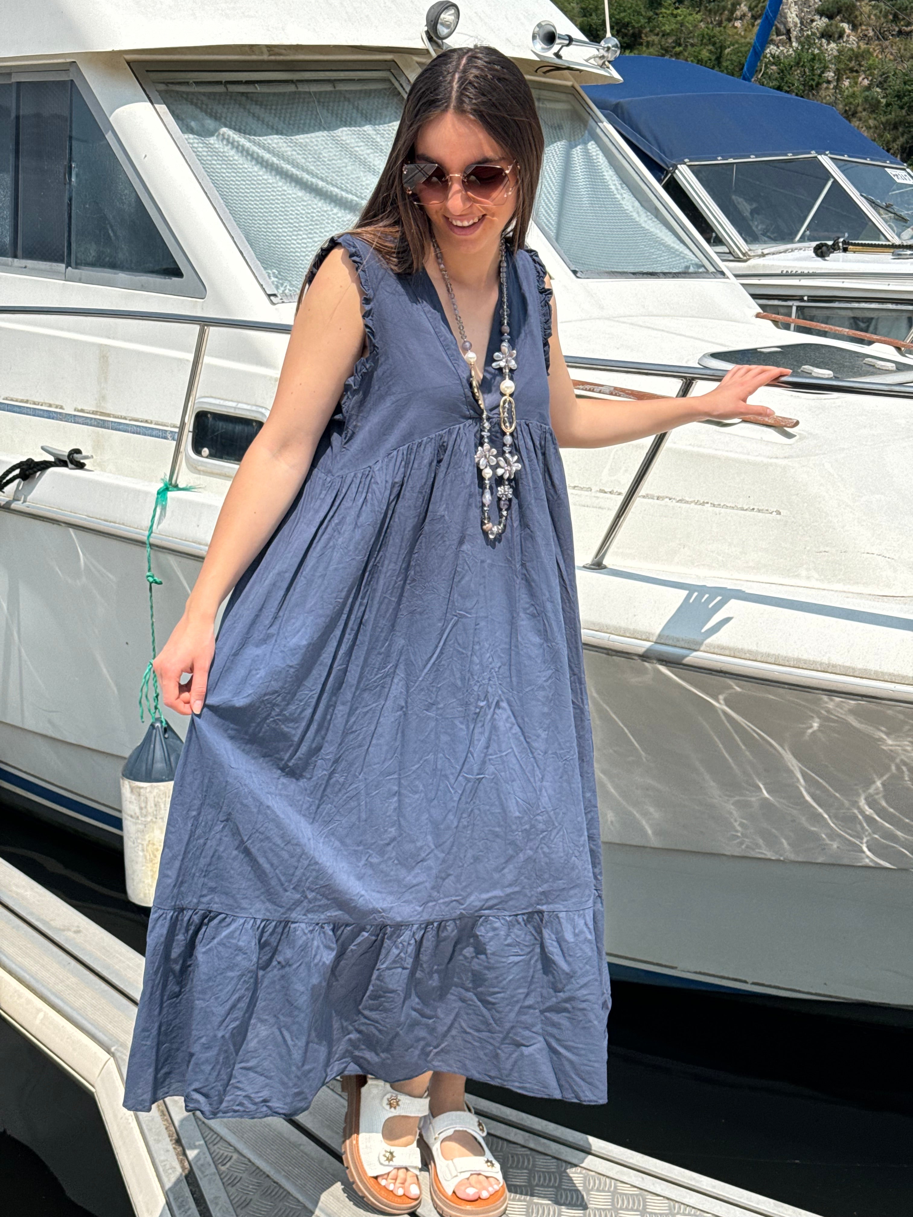 Robe | ALUNA | Bleu Marine