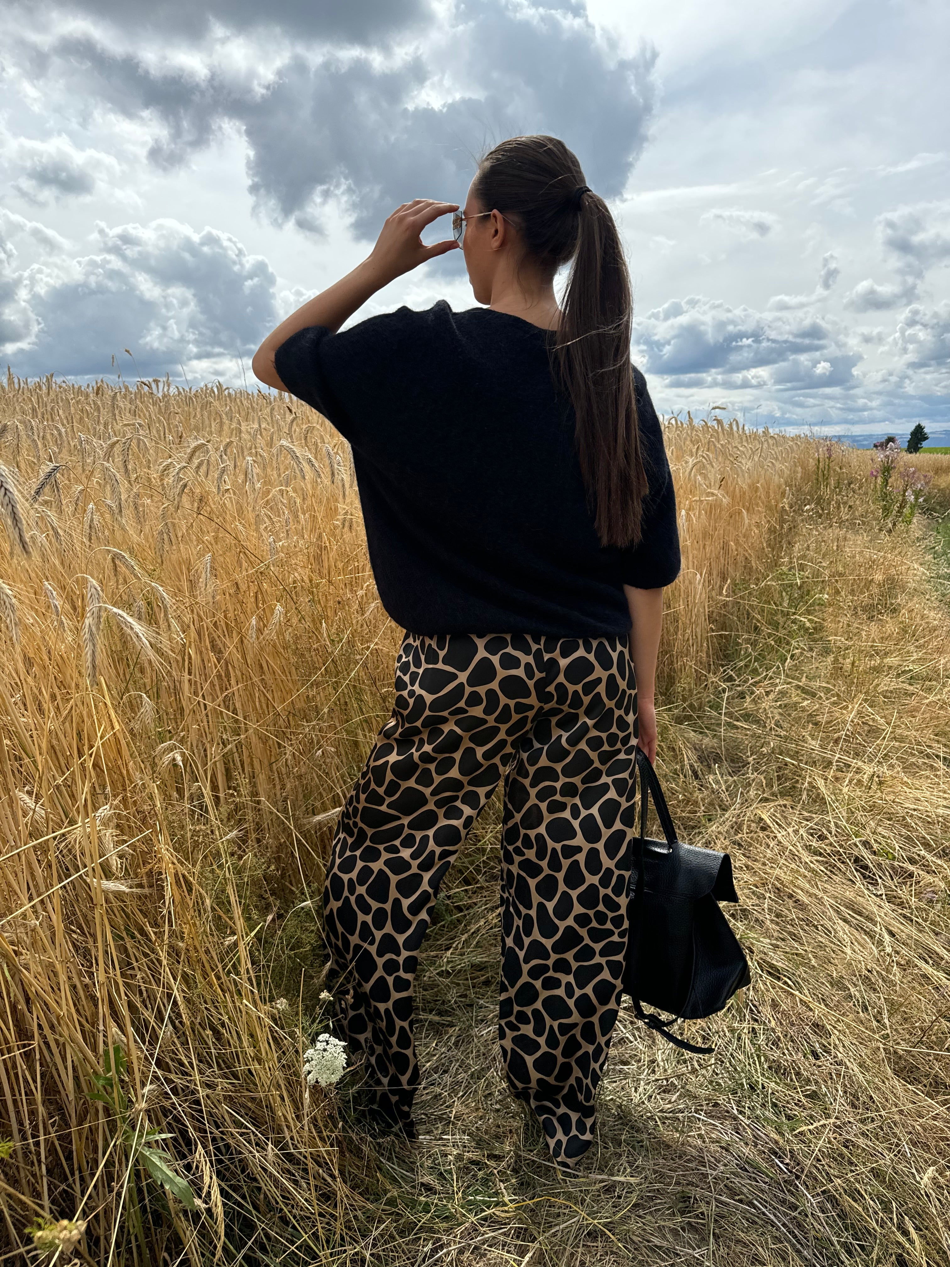 Pantalon | SAVANE | Girafe noir