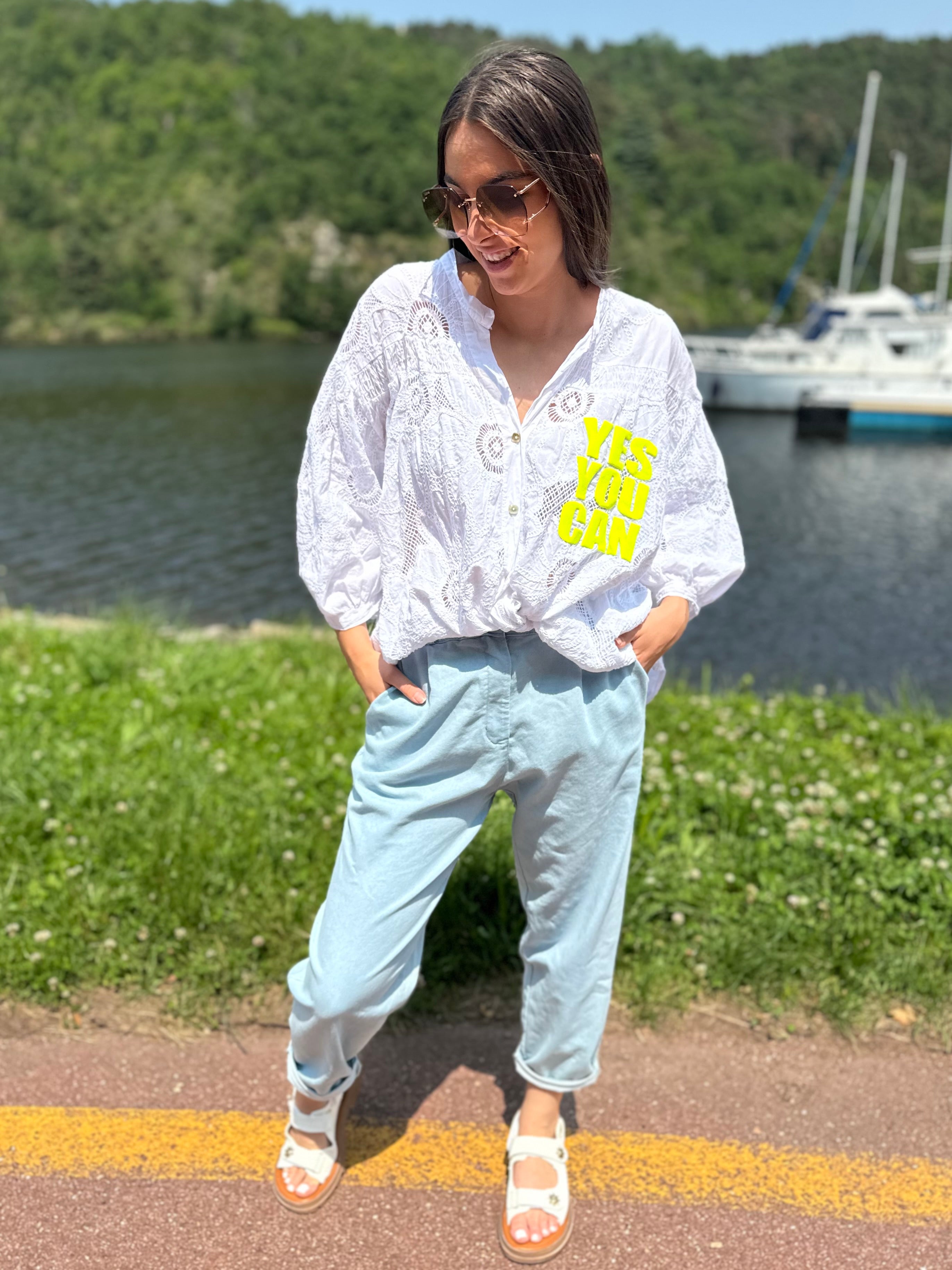 Pantalon | CHARLIE | Bleu jeans