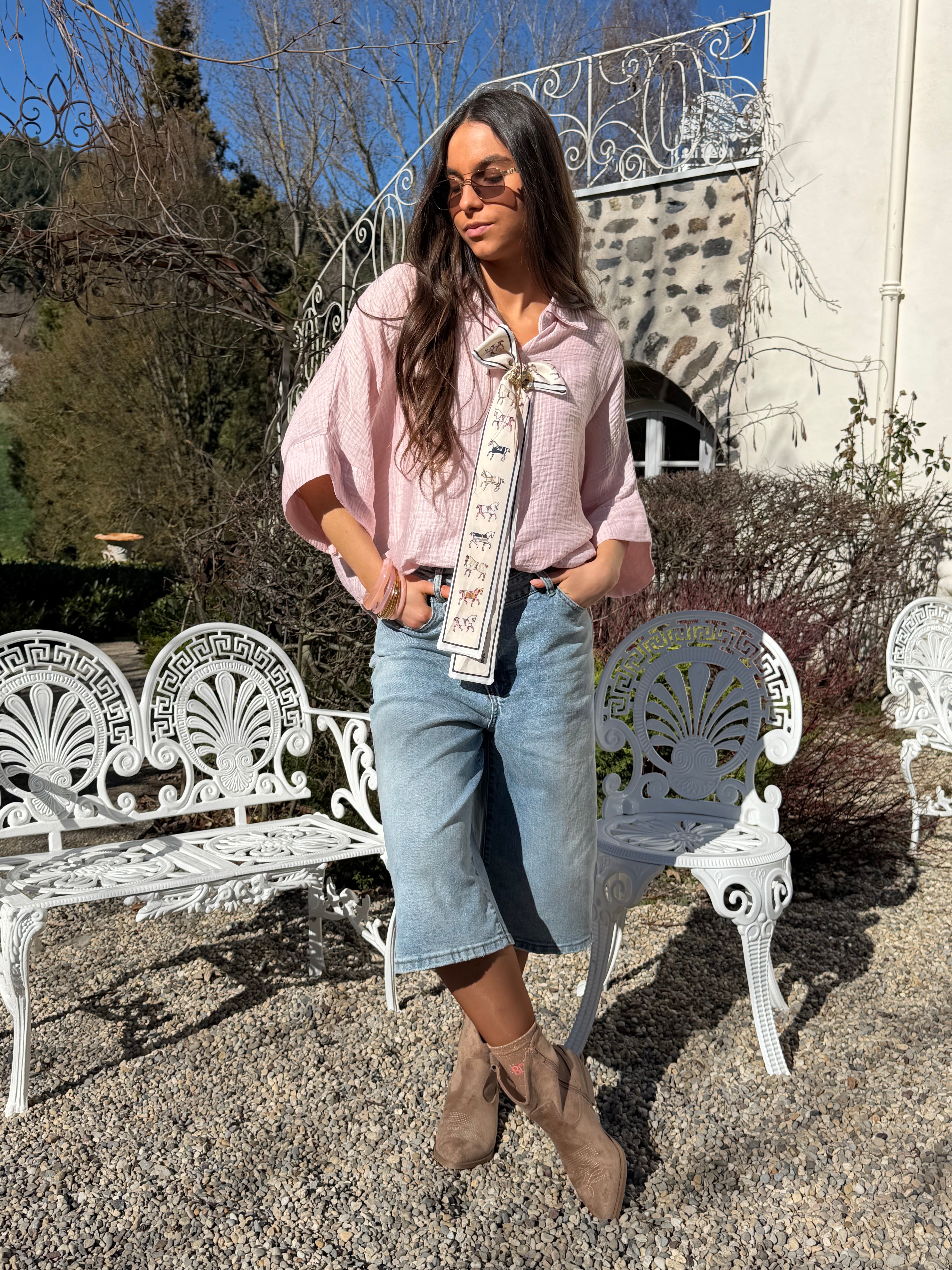 Chemise | SYLVAINE | Rose