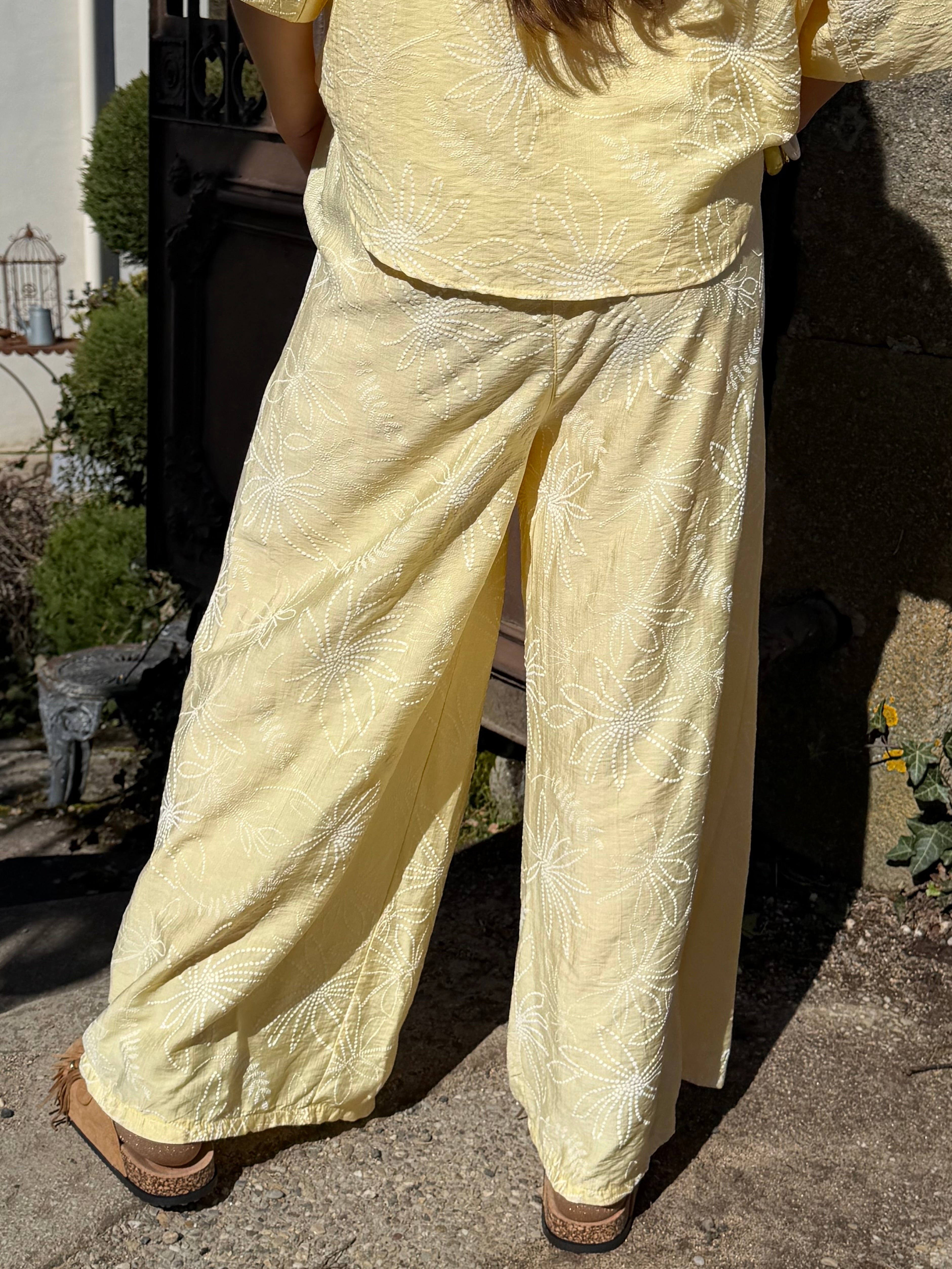 Pantalon | EOLIA | Jaune