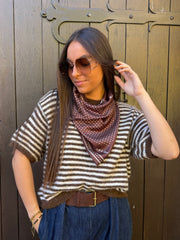 Pull | SIENA | Marron Ecru