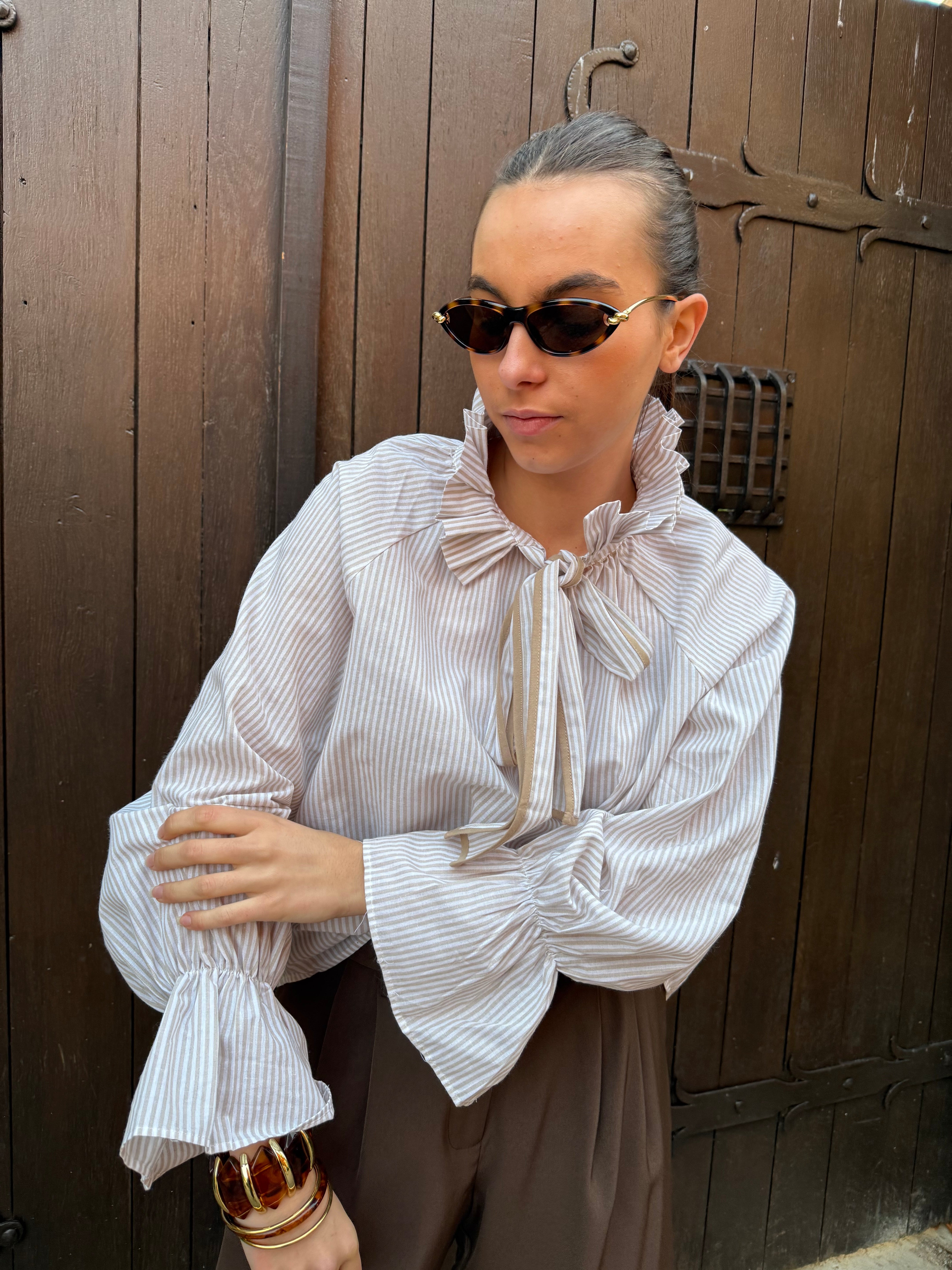 Blouse | LUCIE | Bleu ciel