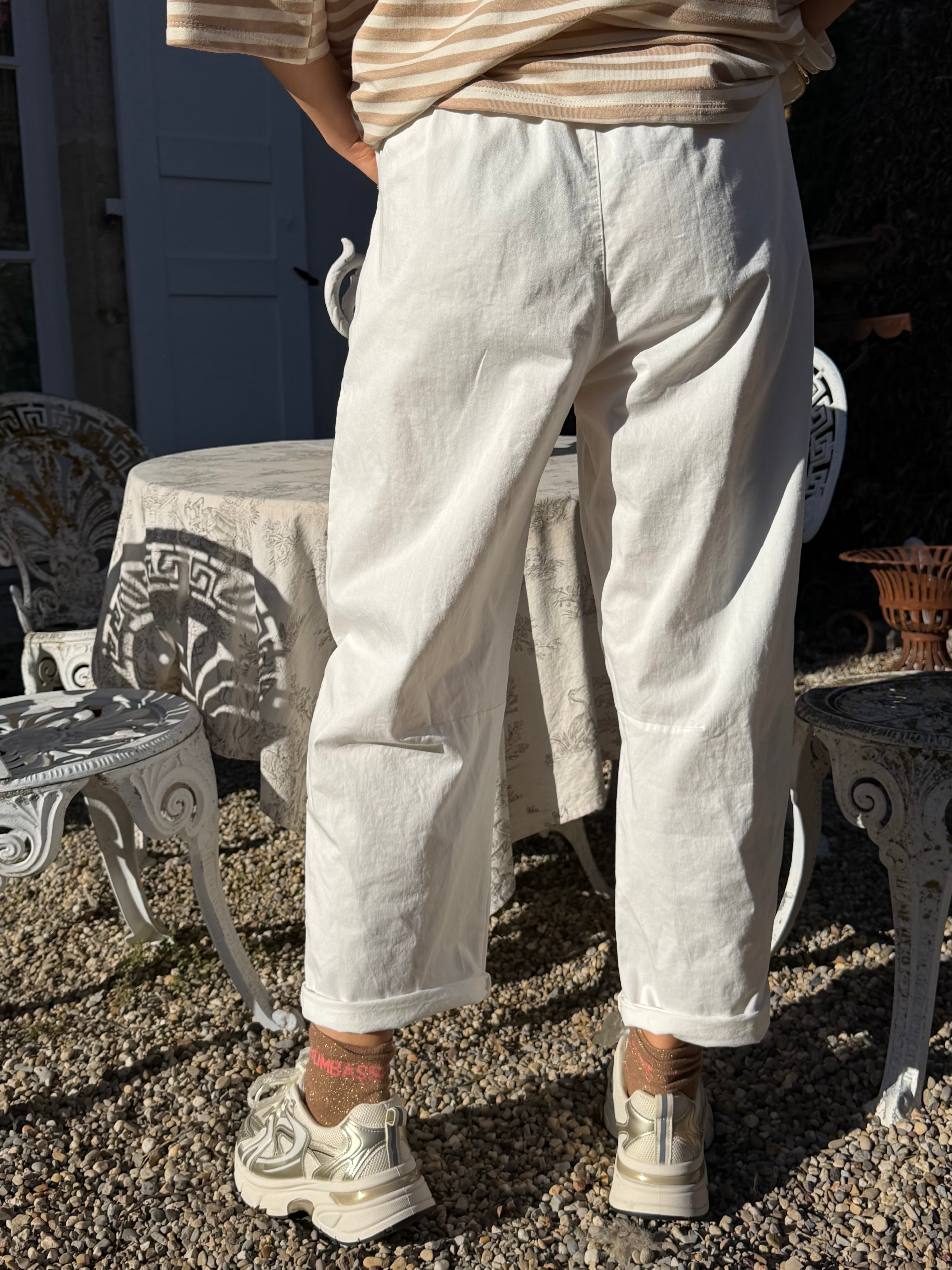 Pantalon | HORTENSE | Ecru