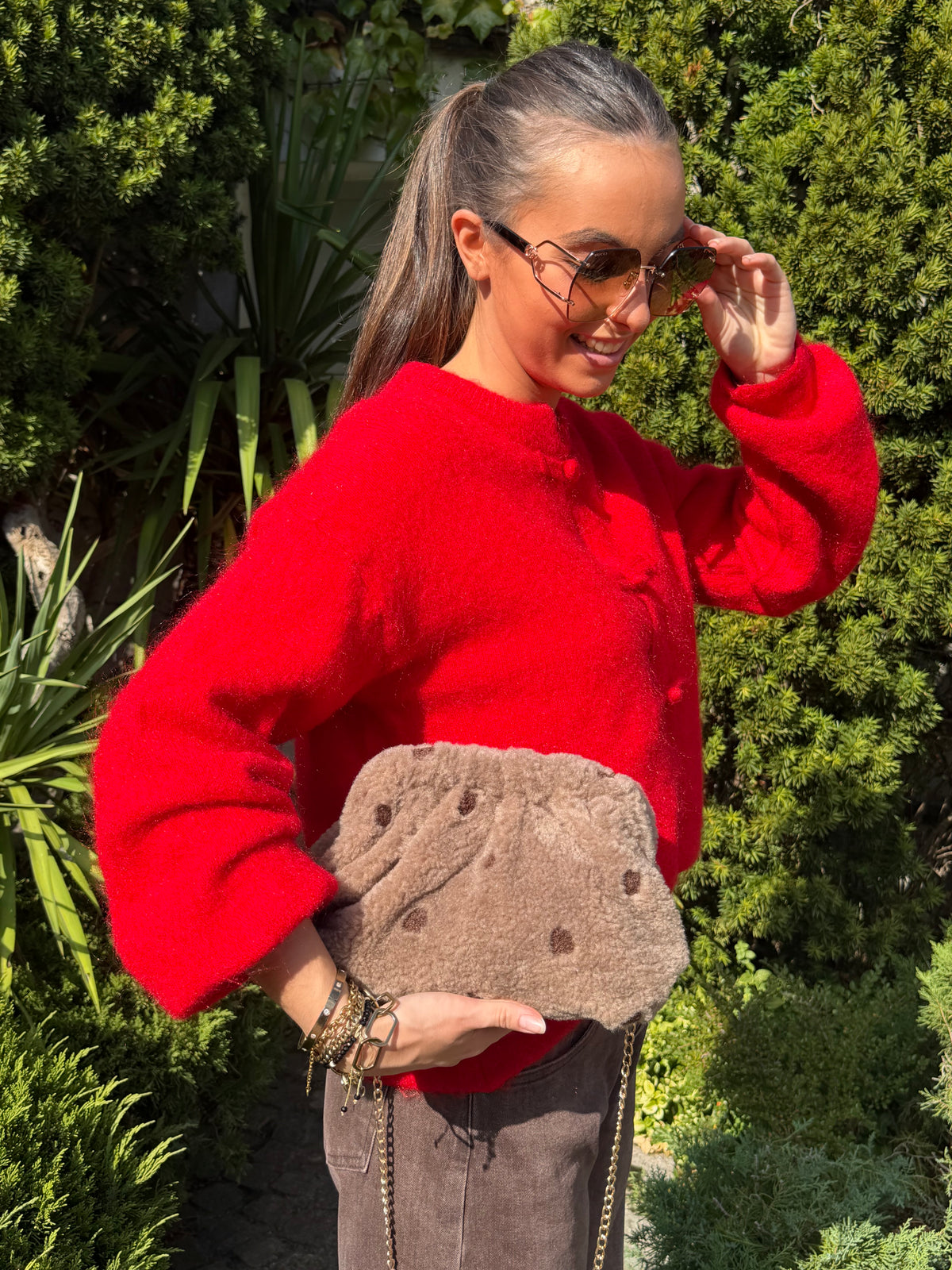 Gilet | LINO | Rouge