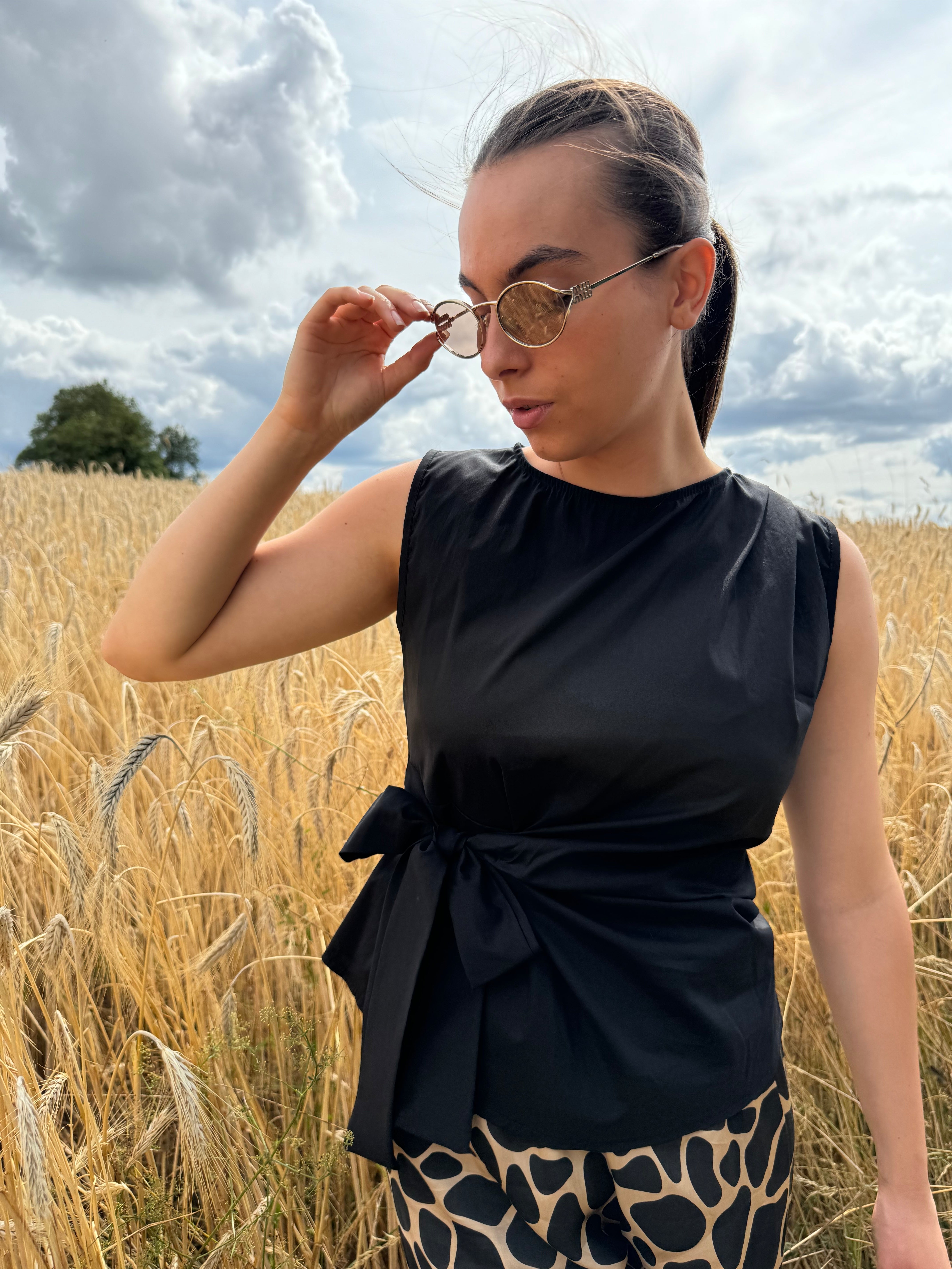 Top | EBENE | Noir