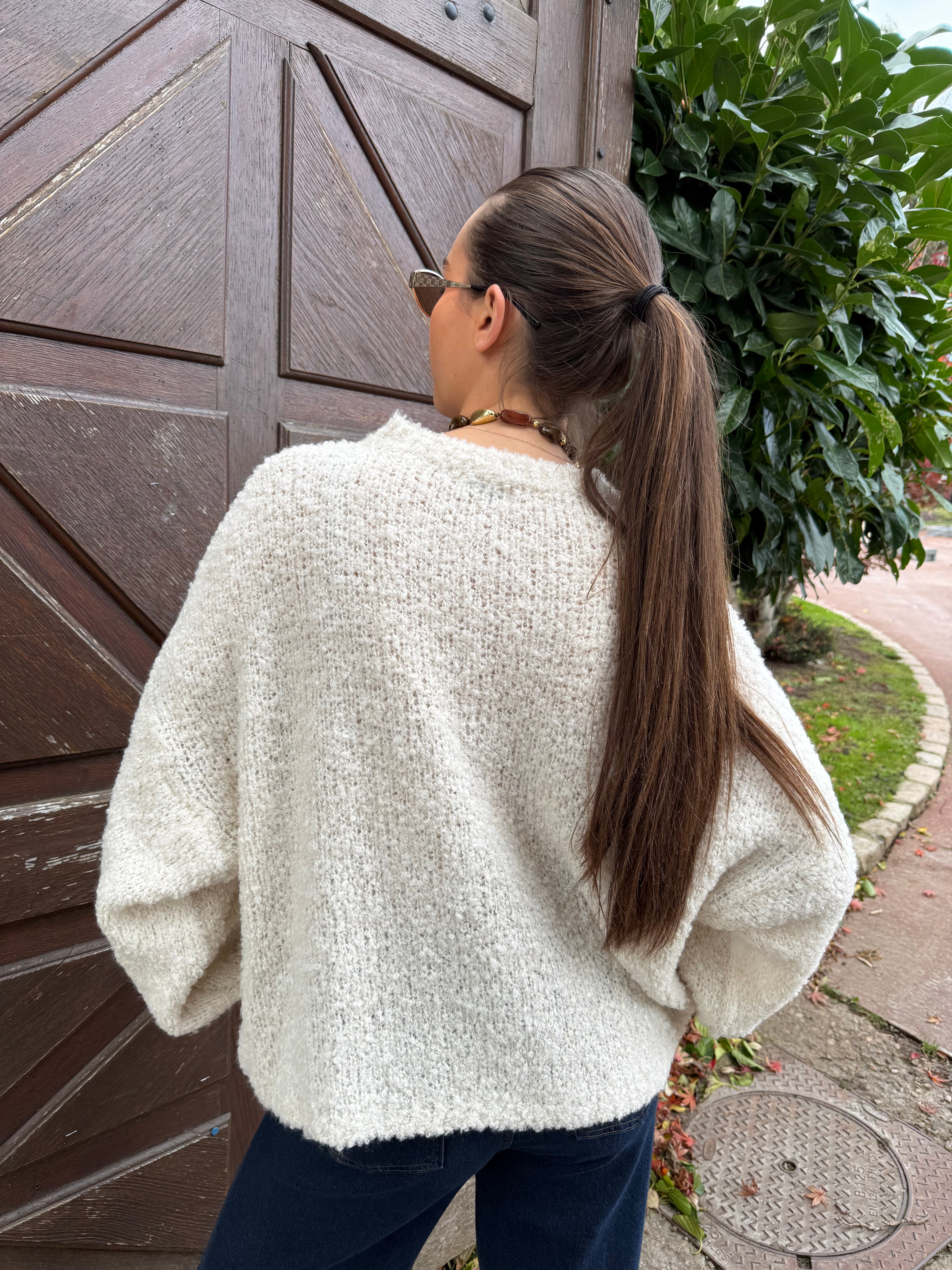 Pull | LOUISE | Ecru