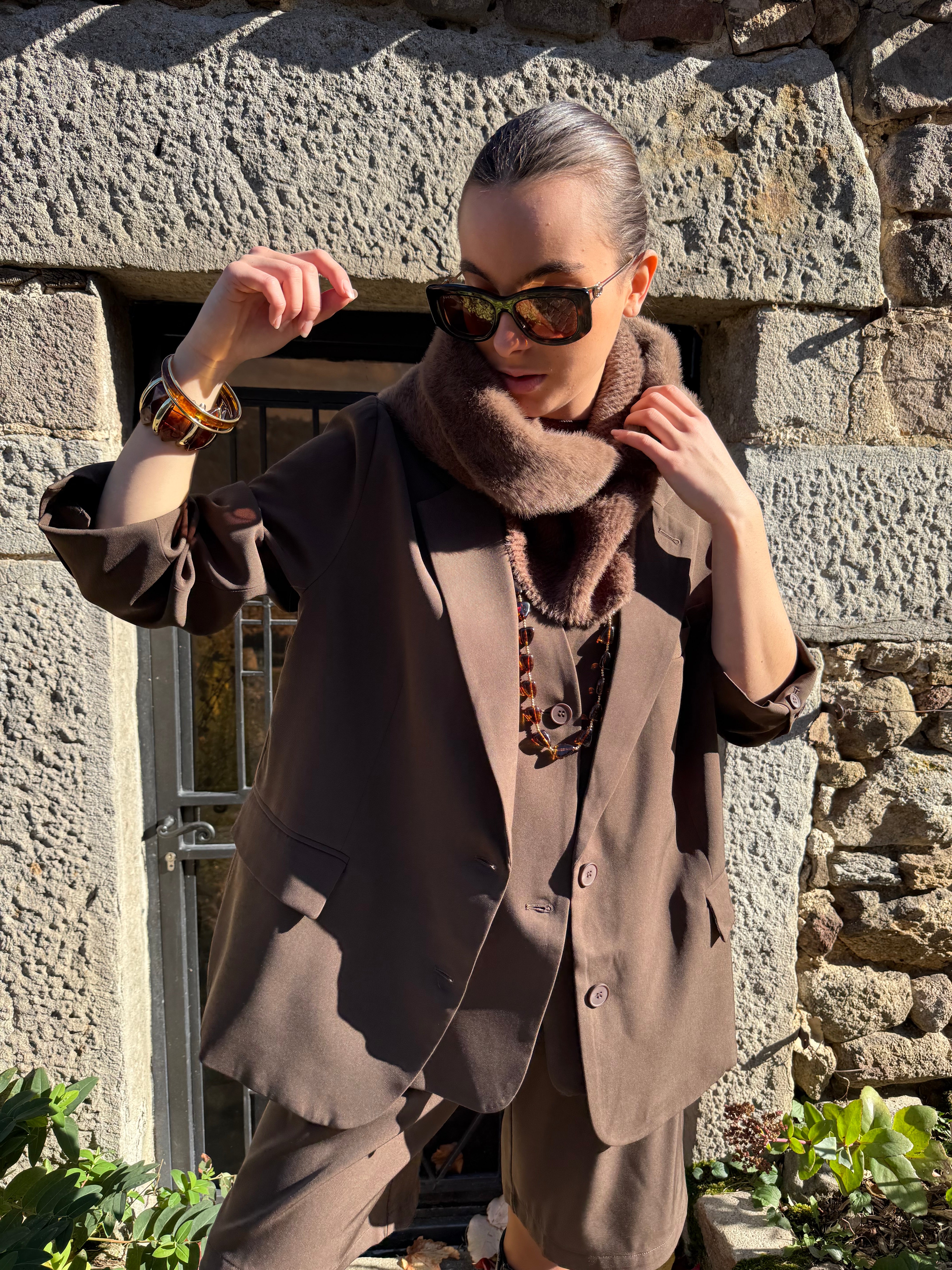 Veste | CLEO | Chocolat