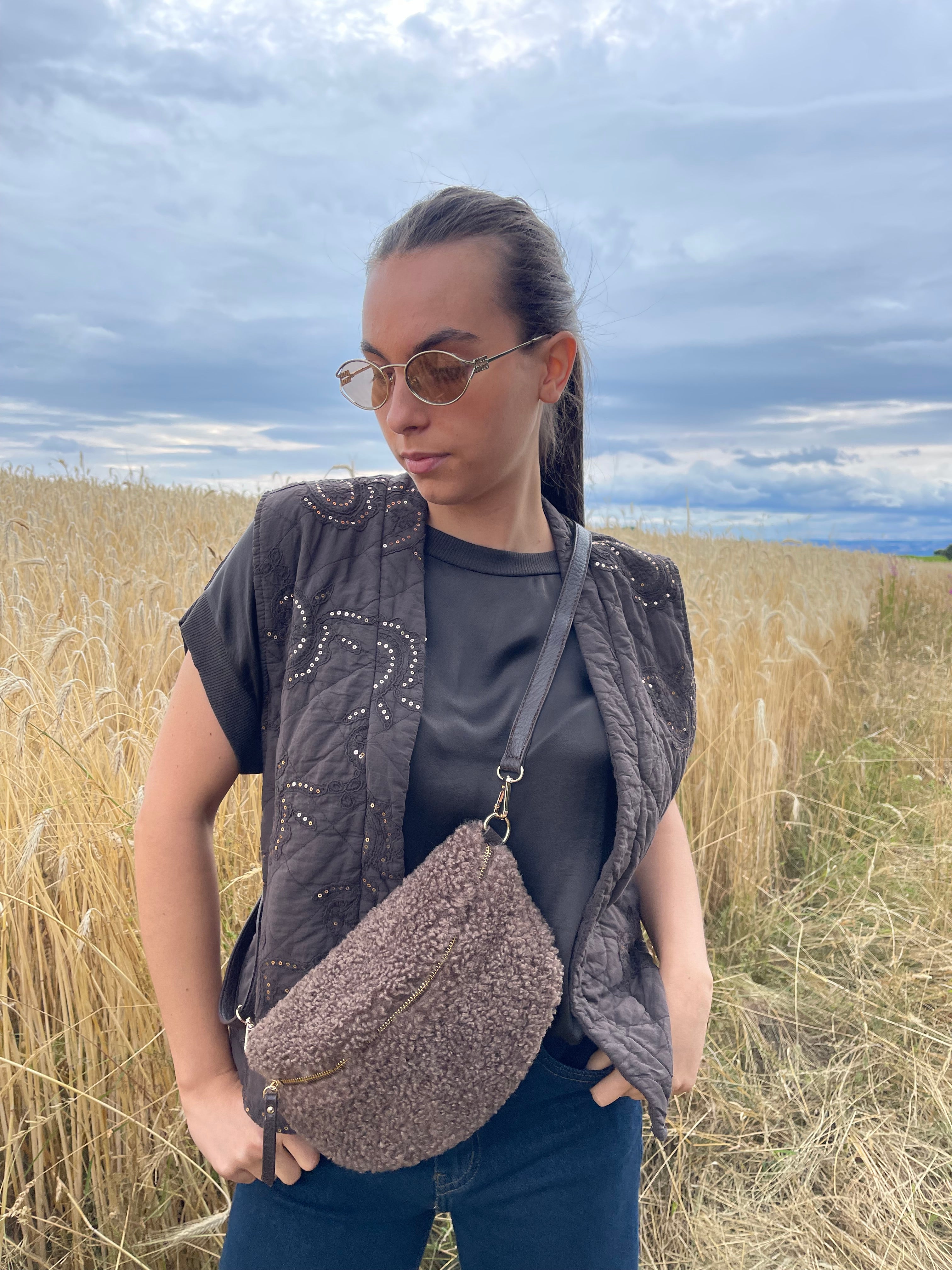 Gilet | GARANCE | Marron