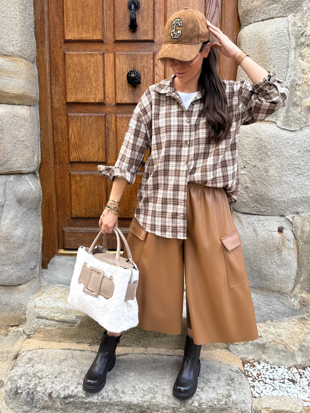 Chemise | ICONIC | Marron