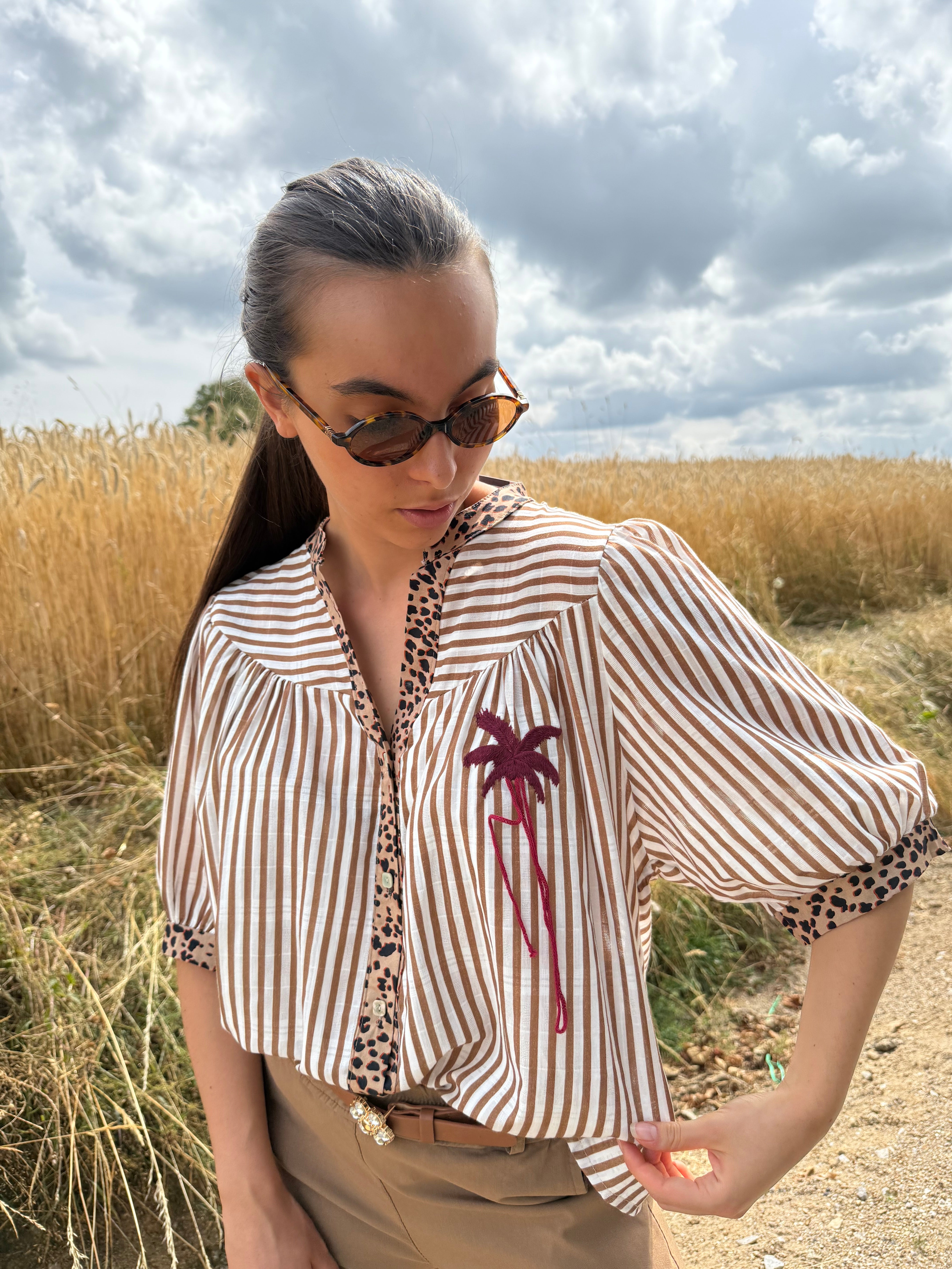 Chemise | VIOLETTE | Camel