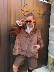 Veste | MILA | Chocolat