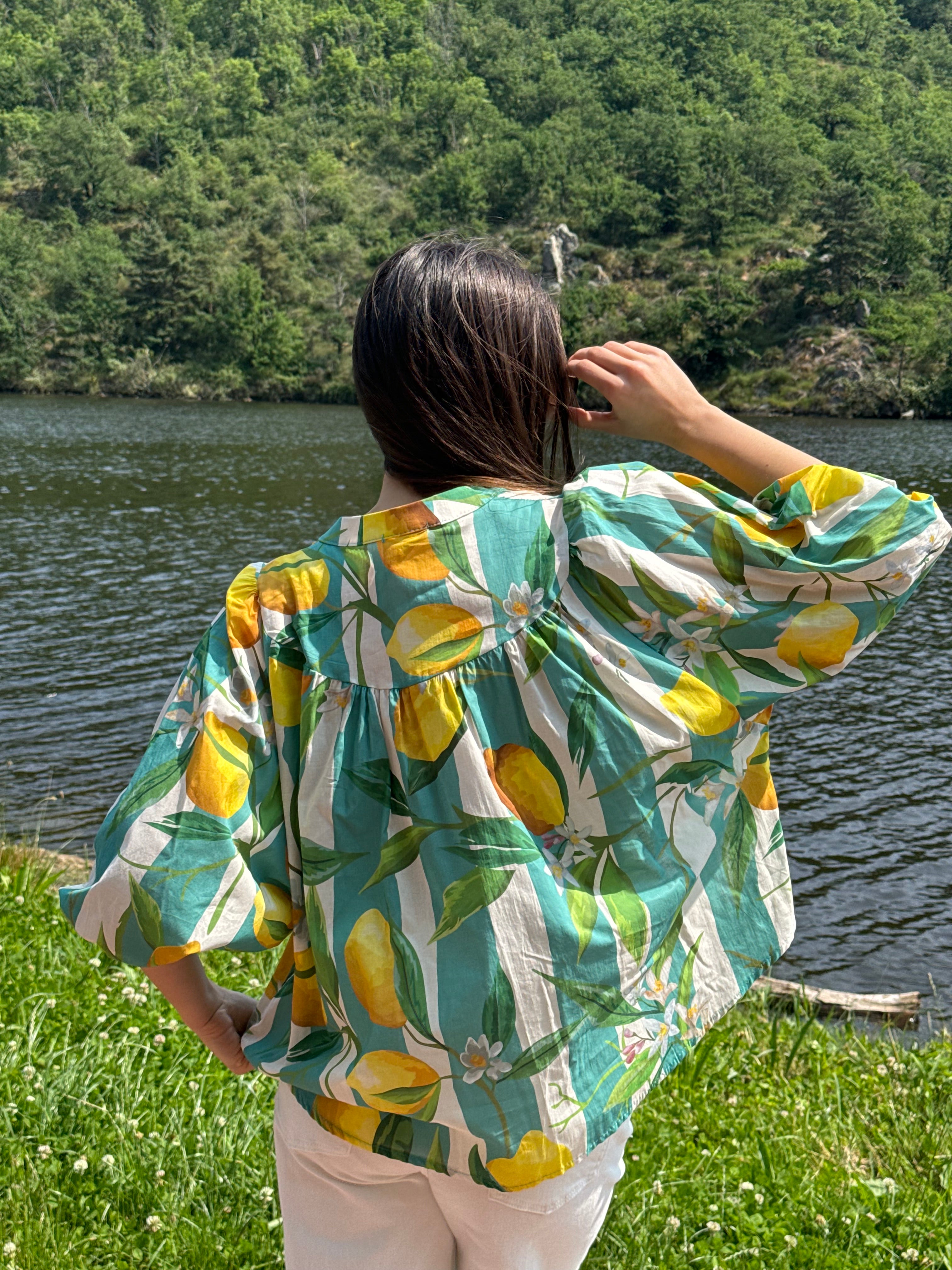 Chemise | MAONA | Turquoise