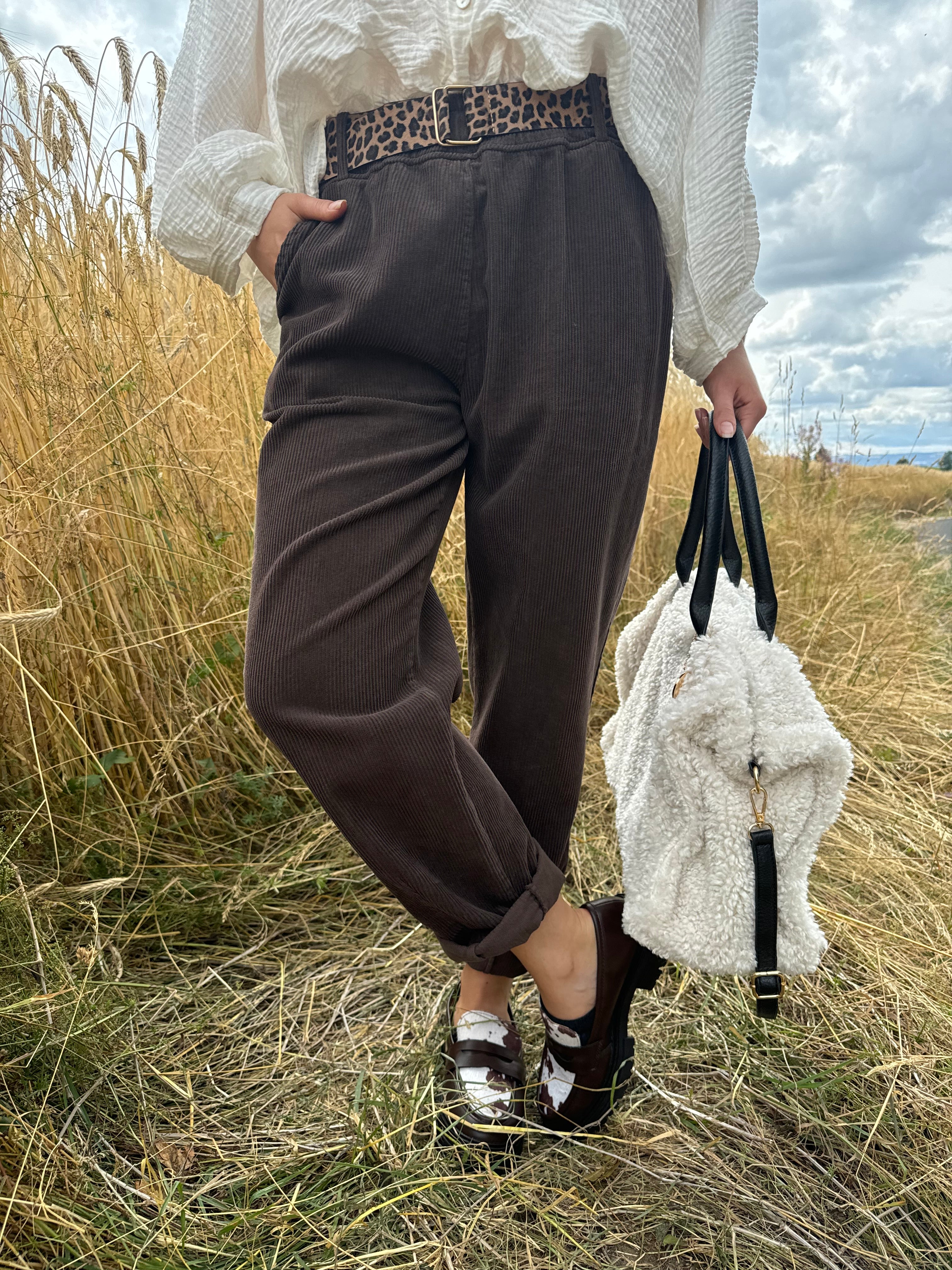 Pantalon | CLEMENTINE | Marron