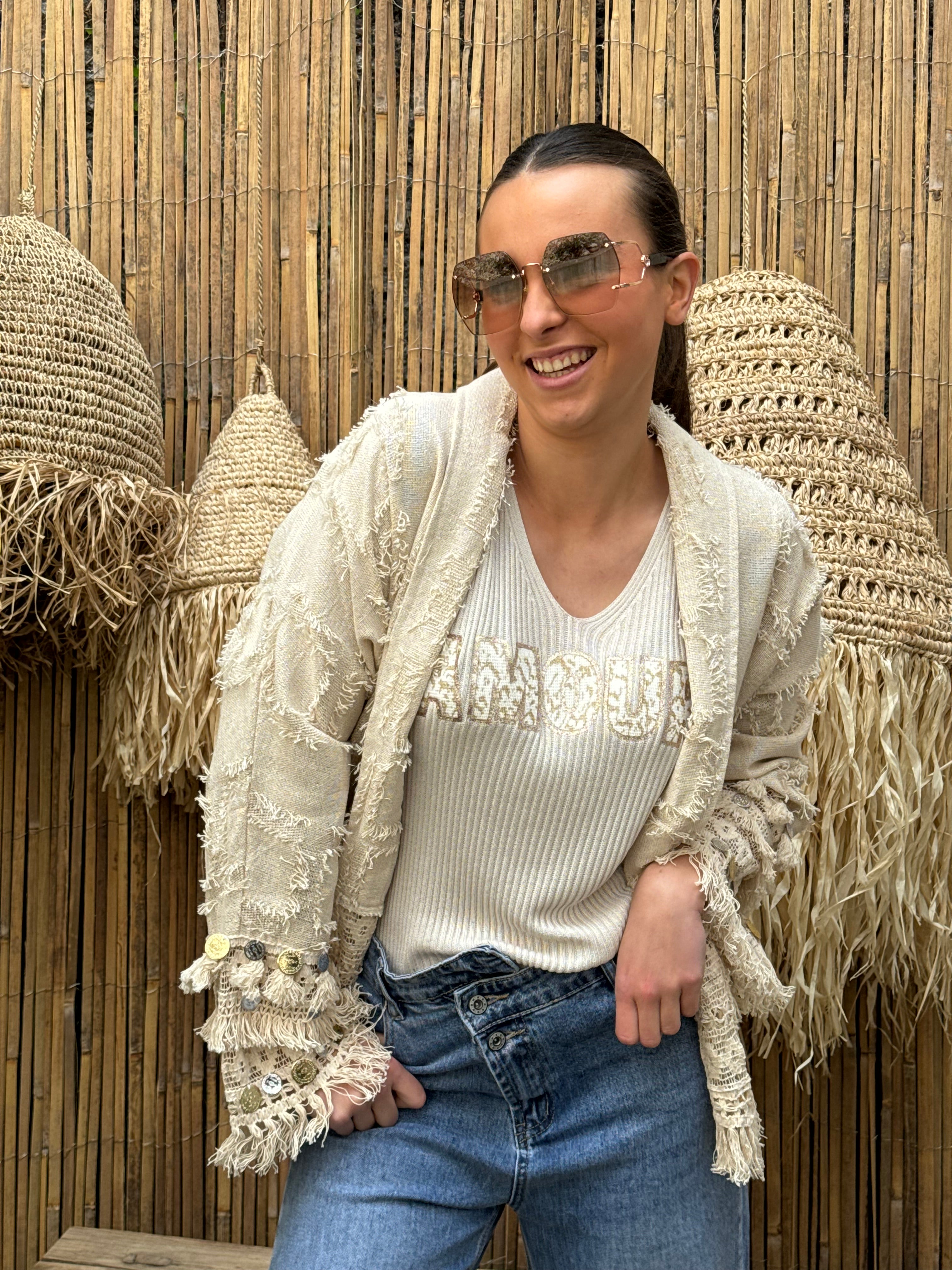 Top | LAURIA | Beige