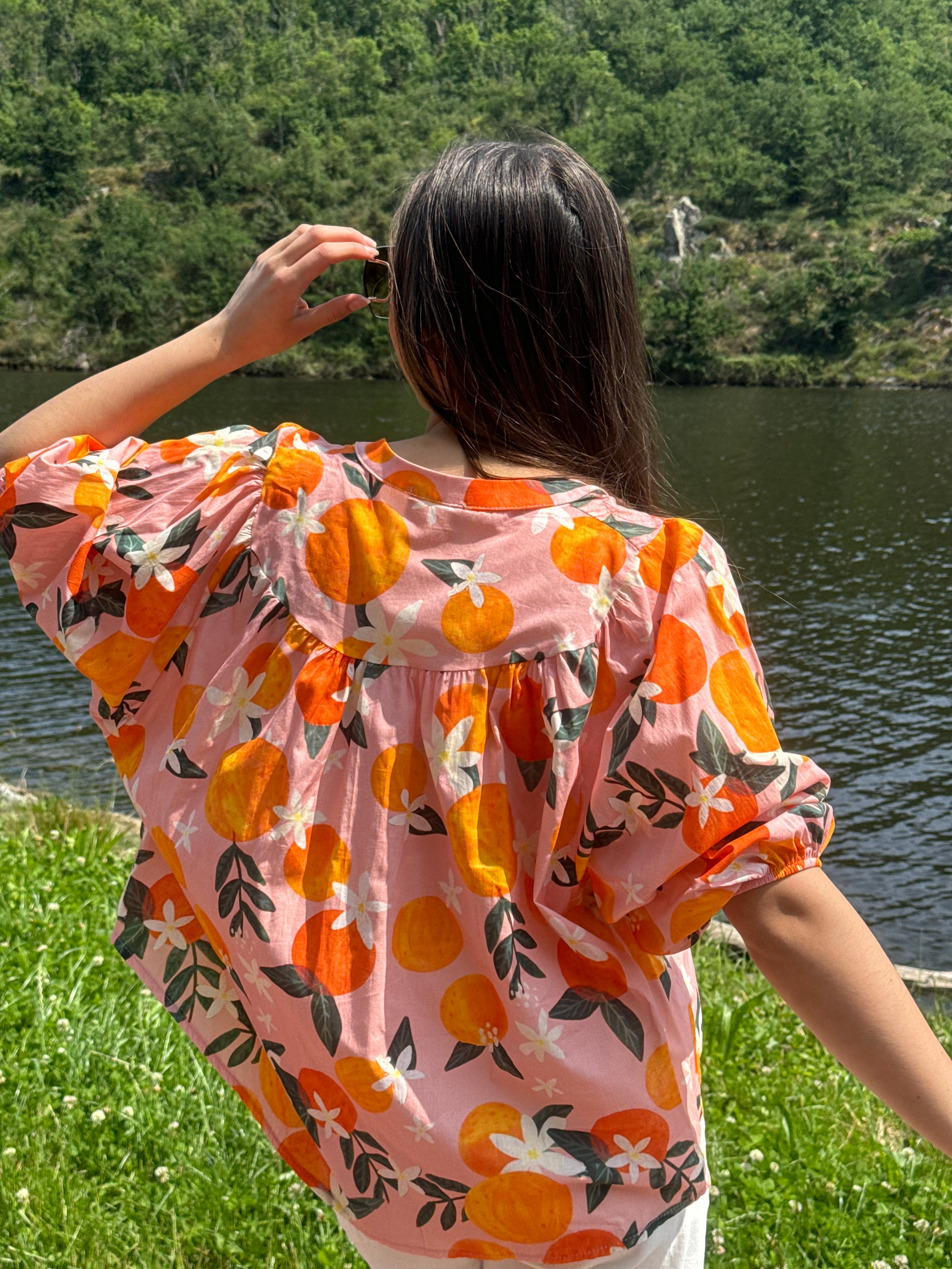 Chemise | MAONA | Rose Orange