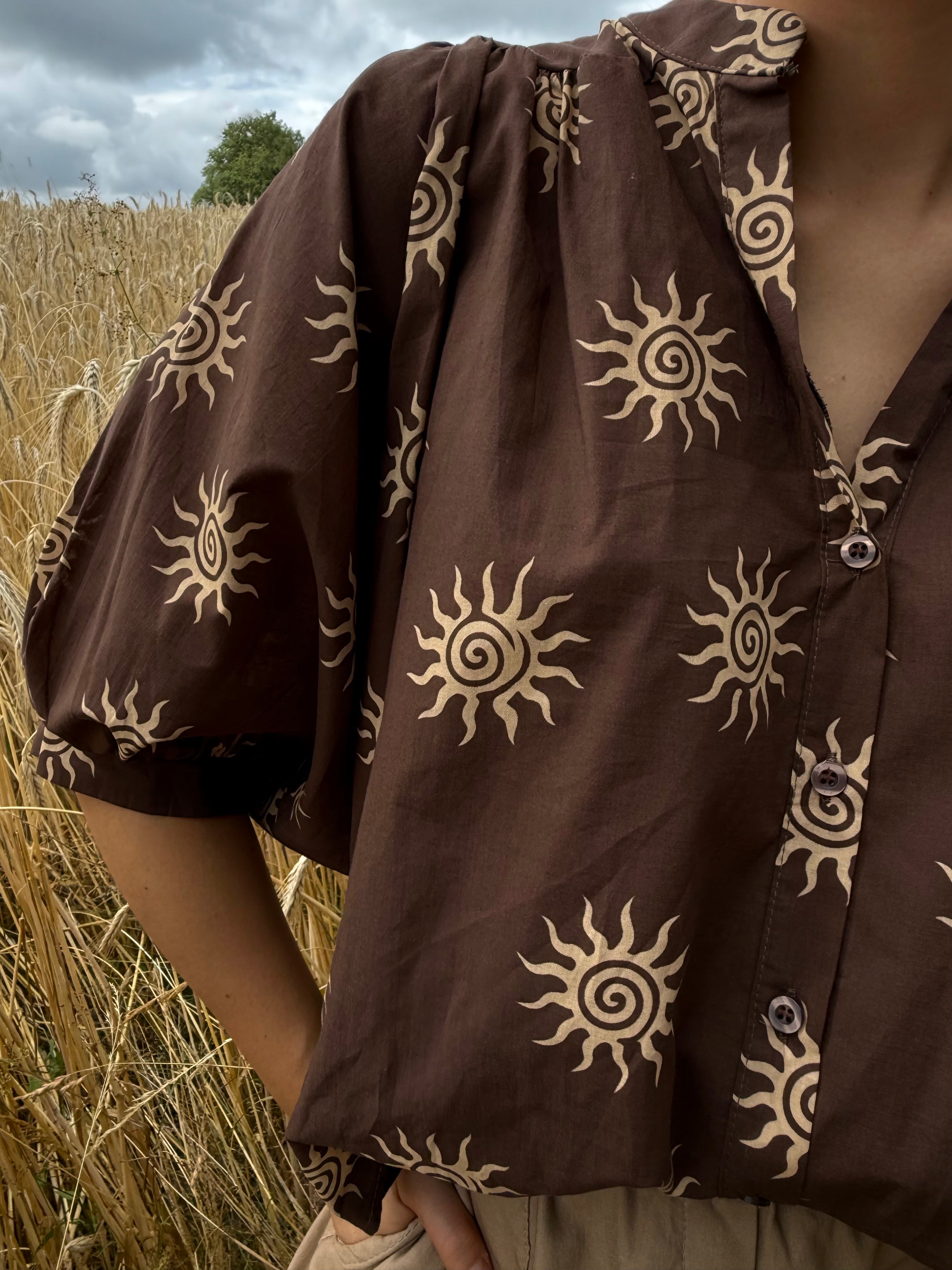 Chemise | SOLENE | Marron