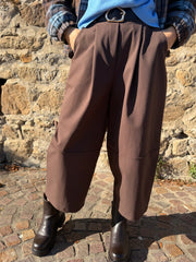 Pantalon | VELA | Marron