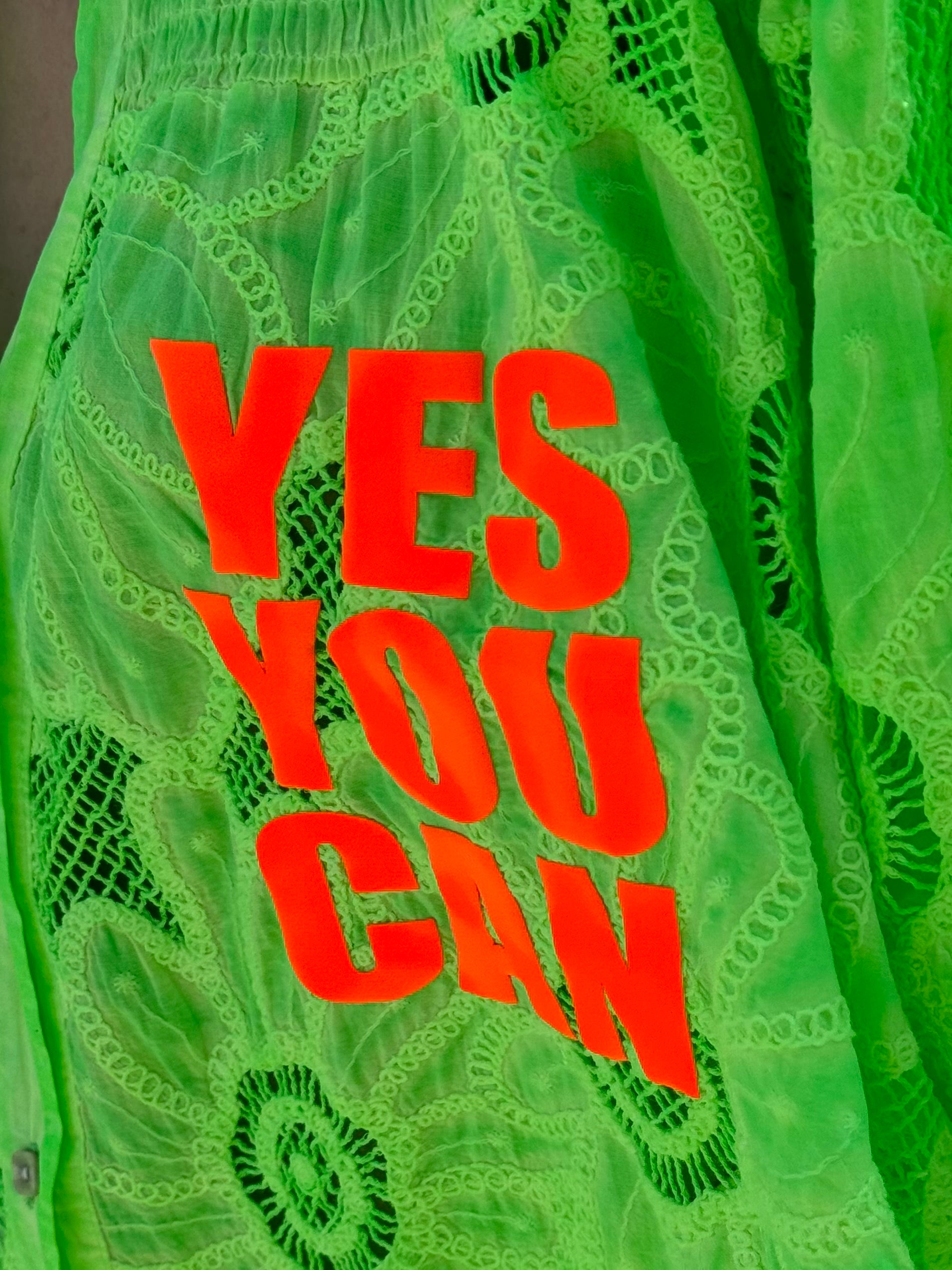Chemise | LUMEA | Vert Fluo