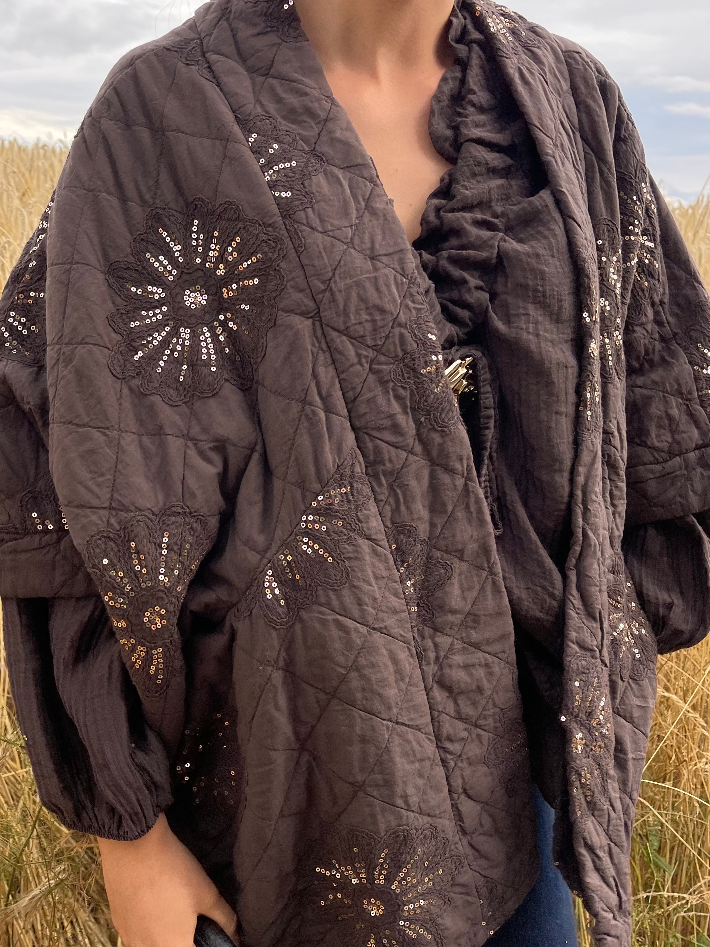 Veste | ÉLYA | Marron