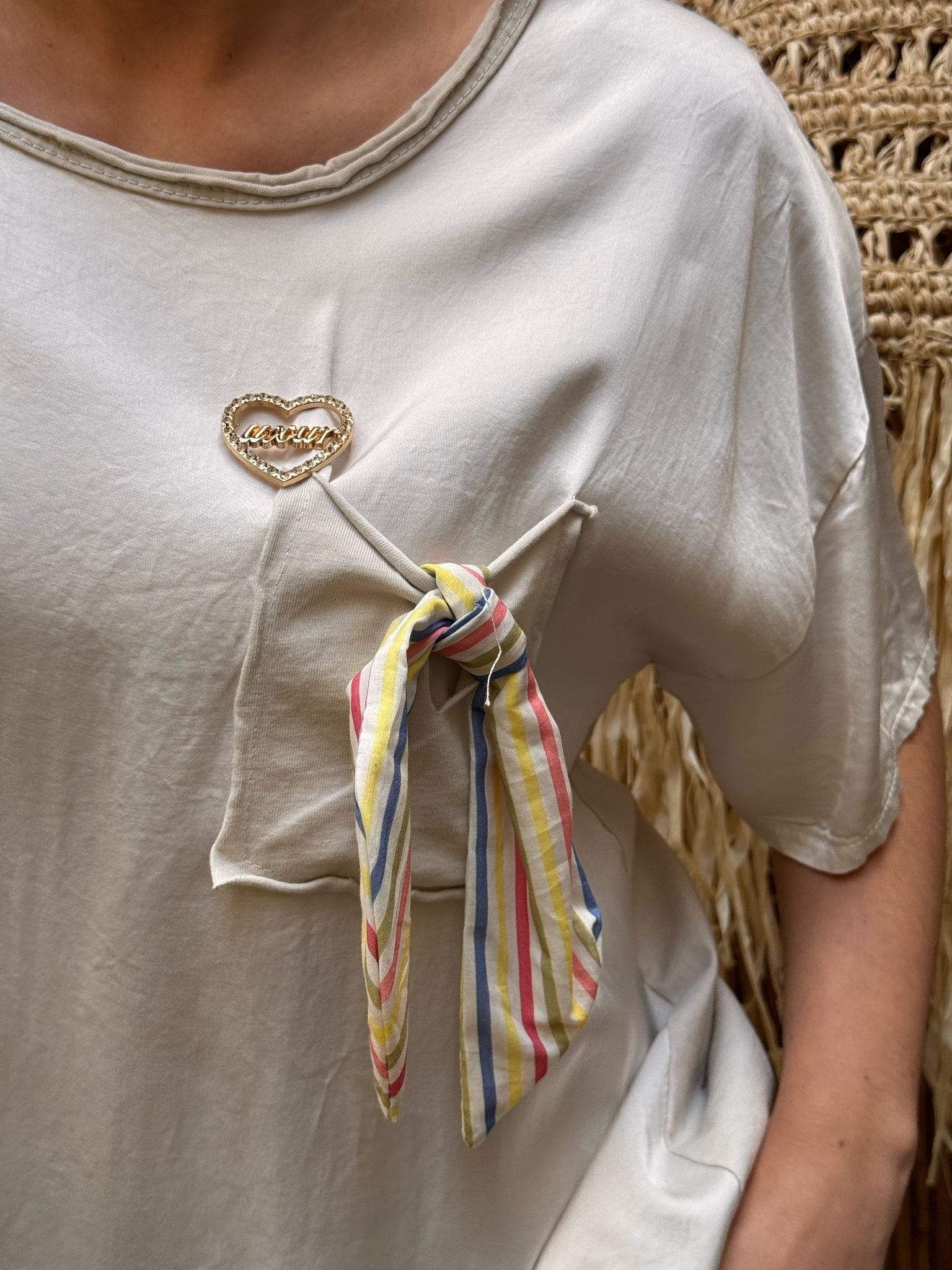 T-shirt | AURORE | Craie