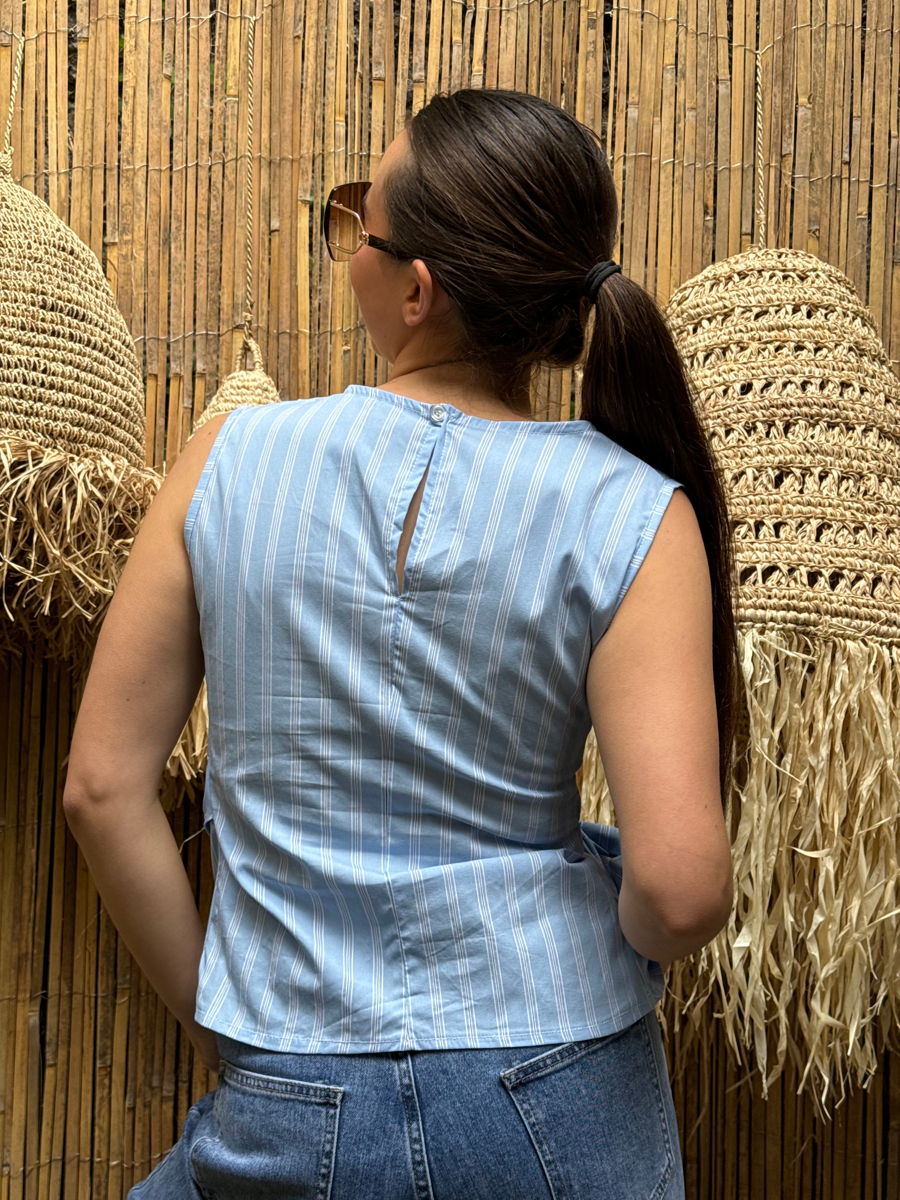 Top | ENZA | Bleu