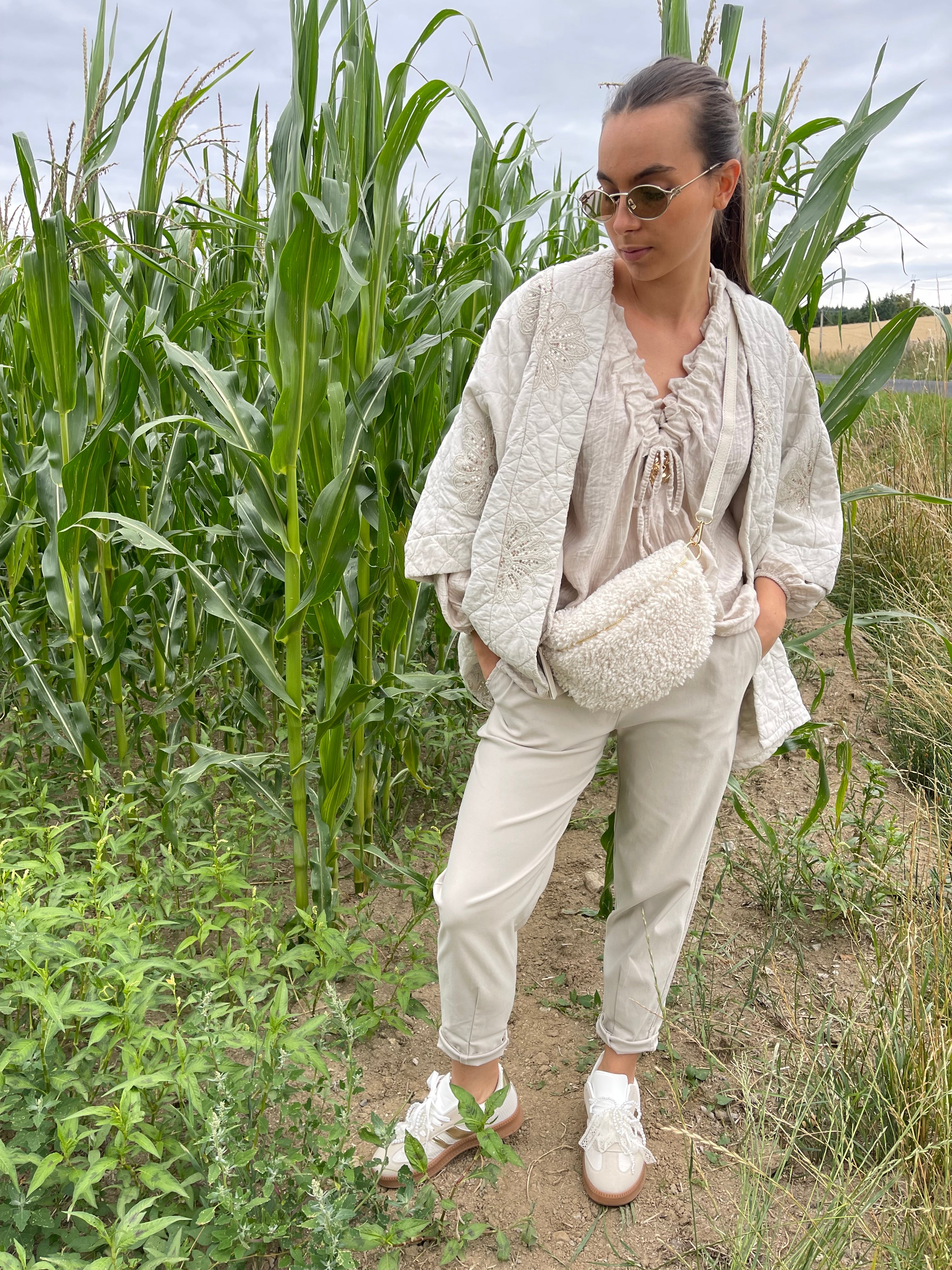 Veste | ÉLYA | Beige