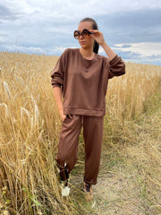 Sweat | CHAUME | Marron