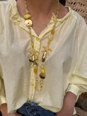 Collier | SOLEILA | Jaune